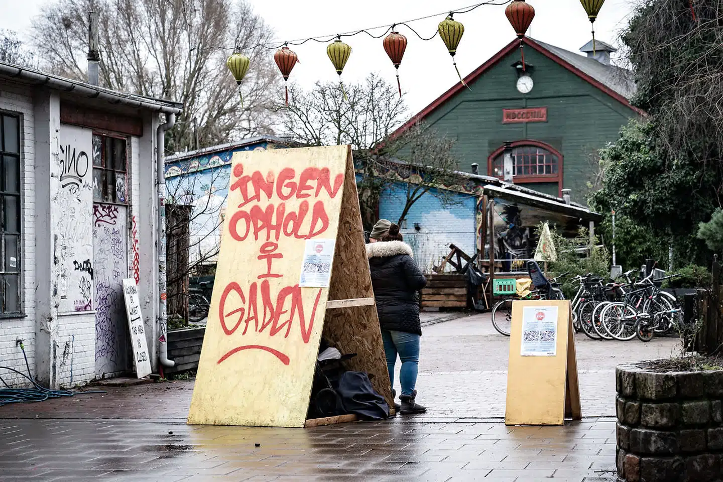 Arkivfoto: Opholdsforbud på dele af Christiania forlænges yderligere.