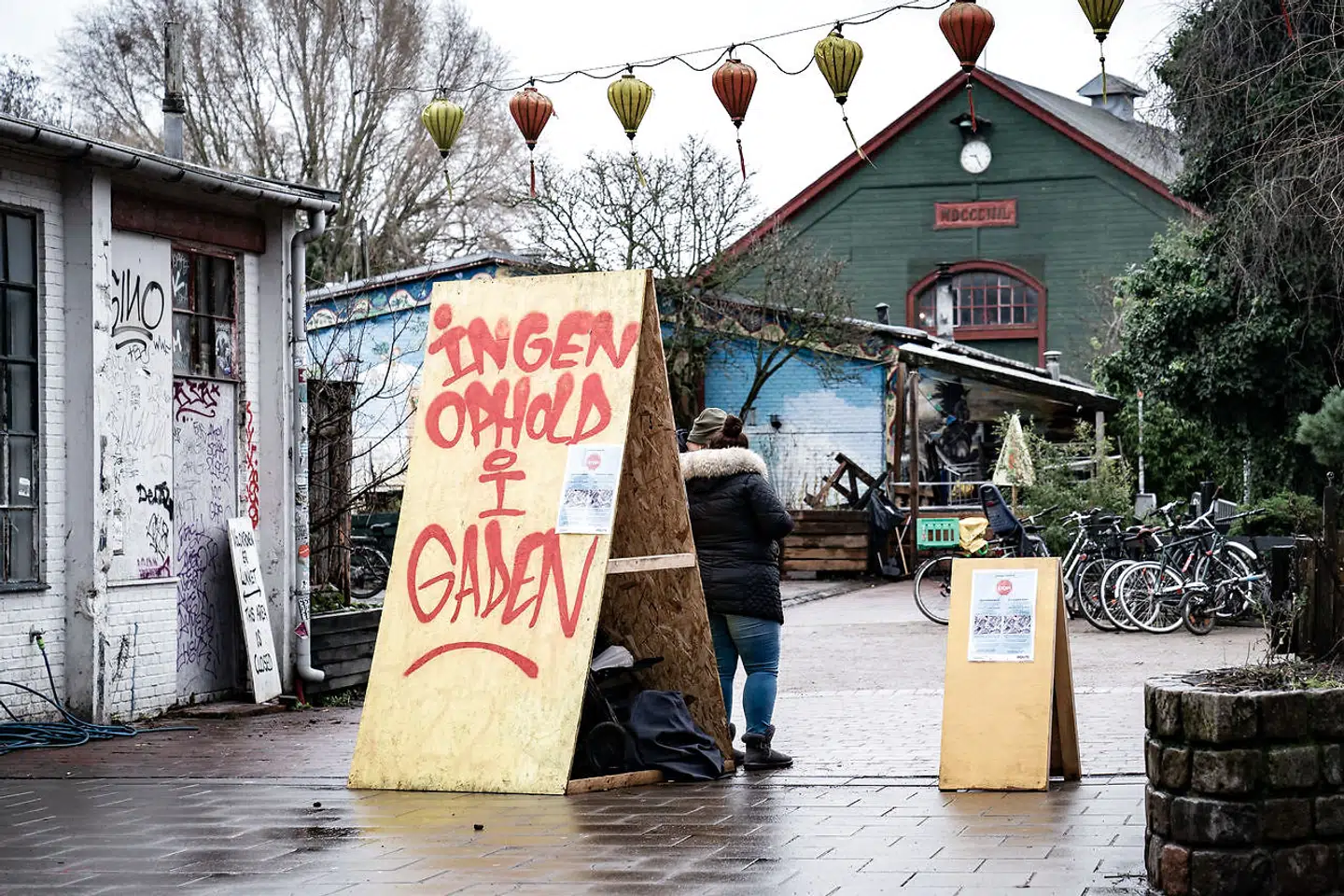 Arkivfoto: Opholdsforbud på dele af Christiania forlænges yderligere.