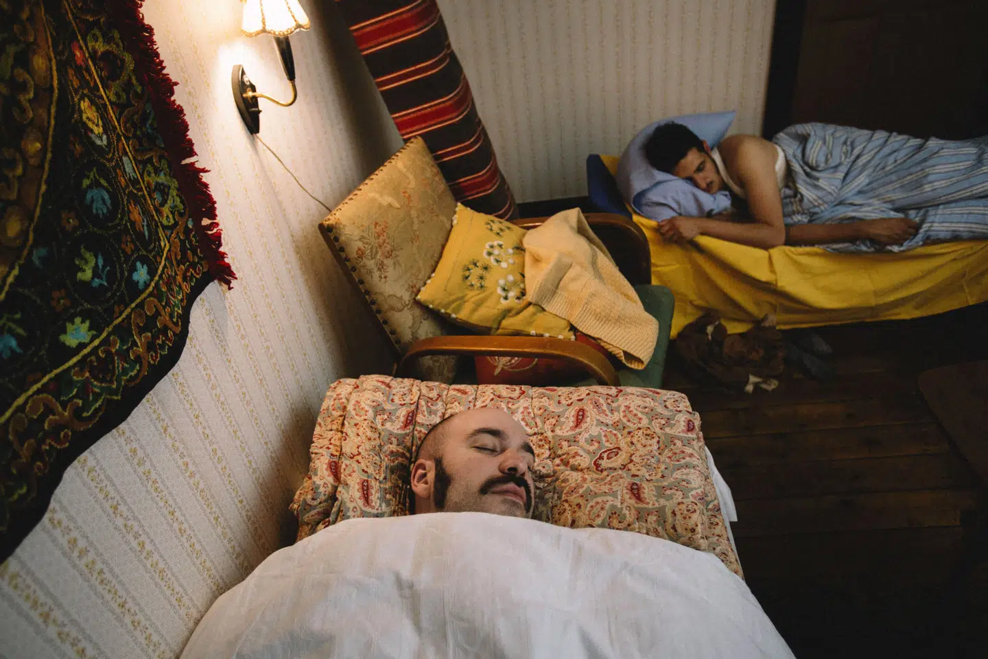 I det nye bykvarter er der et hjem, der var beboet af tyrkiske gæstearbejdere – som det hed dengang. Foto: Den Gamle By.