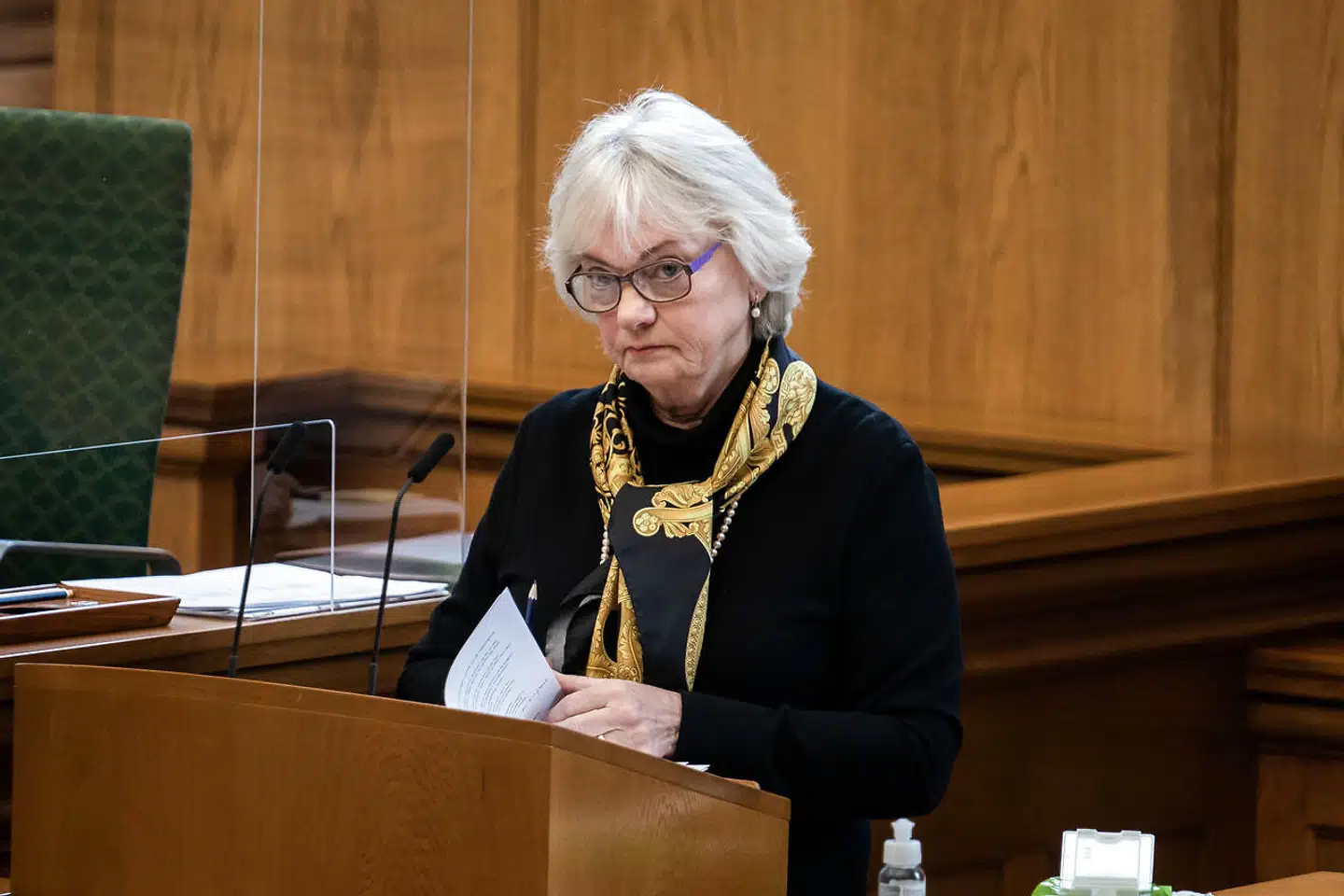 Pia Kjærsgaard (DF) er skuffet over Folketingets formands afvisning af hendes krav om navneopråb til afstemningen om en rigsretssag mod Inger Støjberg.