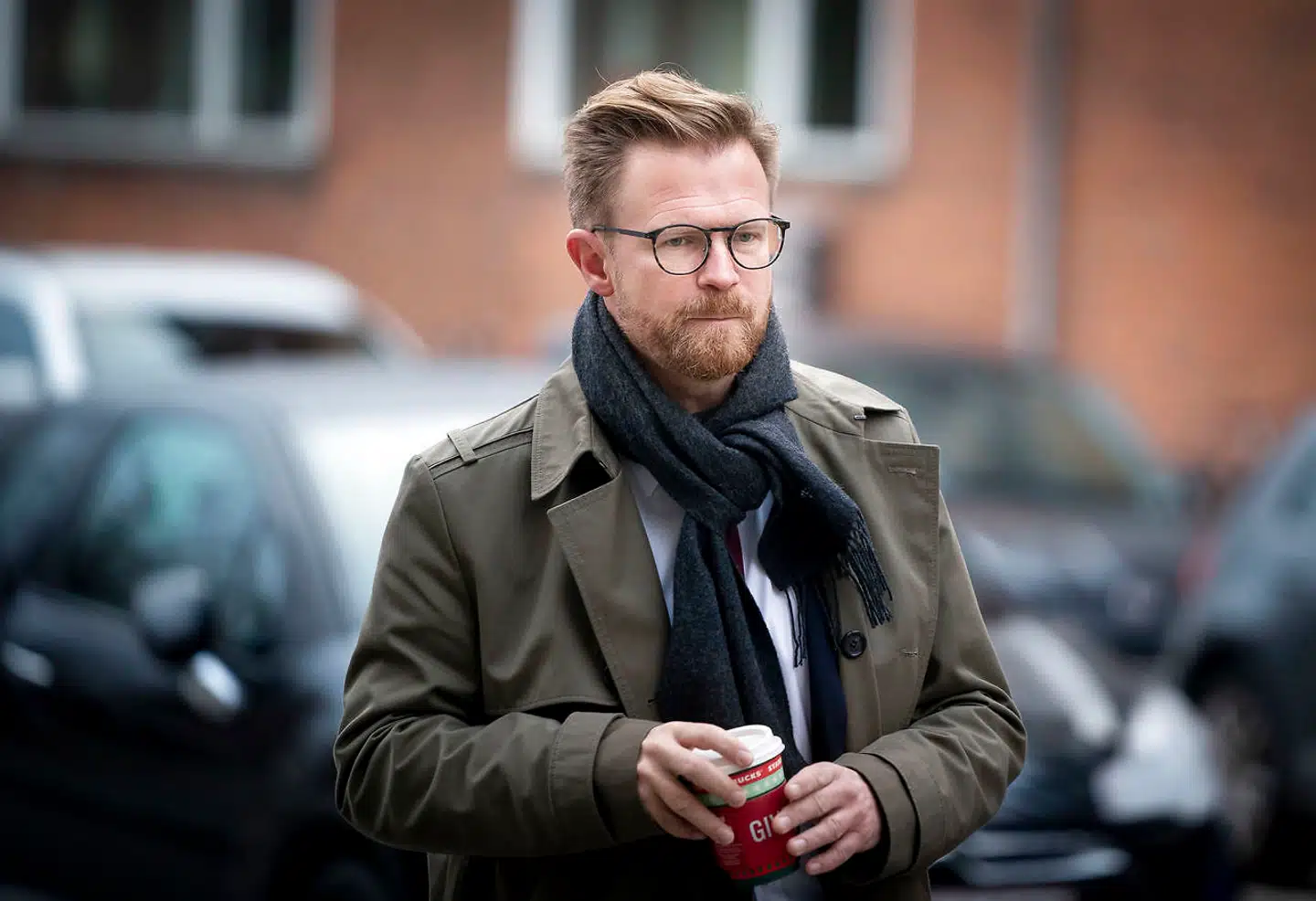 Transportminister Benny Engelbrecht ankommer til Kommissionen om Skat som holder afhøringer af skatteministre i Retten på Frederiksberg, onsdag den 25. november 2020.. (Foto: Liselotte Sabroe/Ritzau Scanpix)