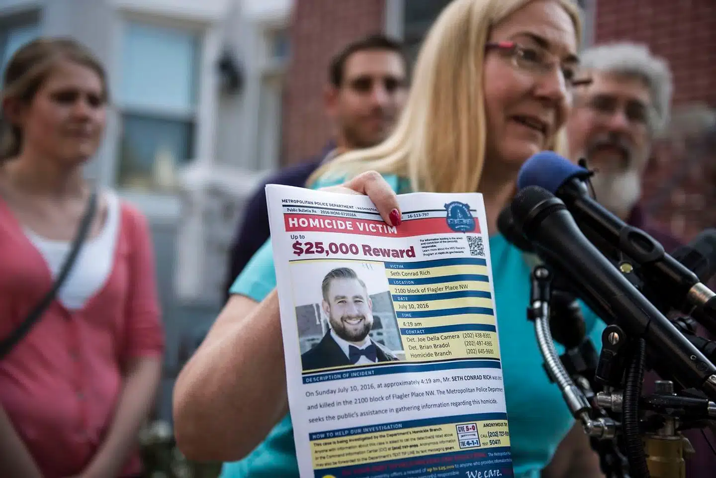 Seth Rich blev myrdet en tidlig morgen i et vejkryds i Washington, D.C., og tre dage efter mordet begyndte den store løgn. Arkivfoto: Michael Robinson Chavez/Getty Images
