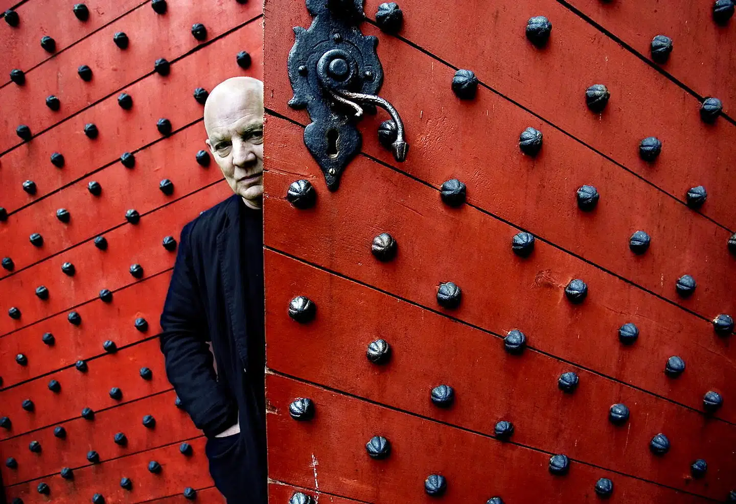 Her er Lars Norén fotograferet på Kronborg, hvor han i 2007 instruerede Shakespears Hamlet.