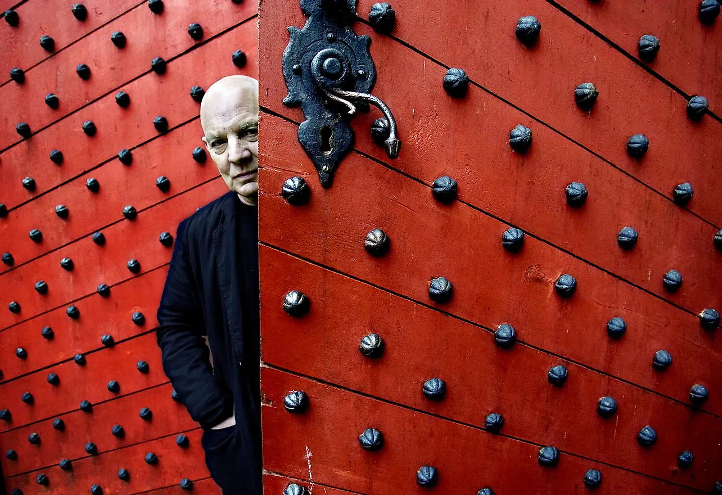 Her er Lars Norén fotograferet på Kronborg, hvor han i 2007 instruerede Shakespears Hamlet.