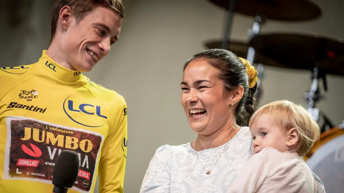 Trine Marie Hansen og parrets datter, Frida, kommer også i Tivoli.