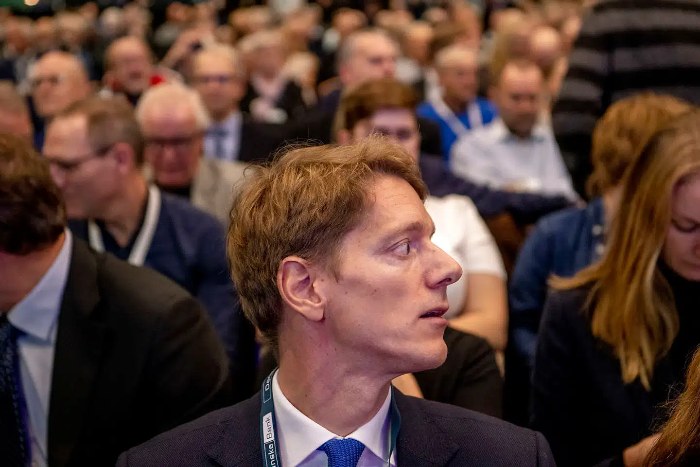 Robert Mærsk Uggla på en ekstraordinær generalforsamling i Danske Bank. Arkivfoto: Søren Bidstrup