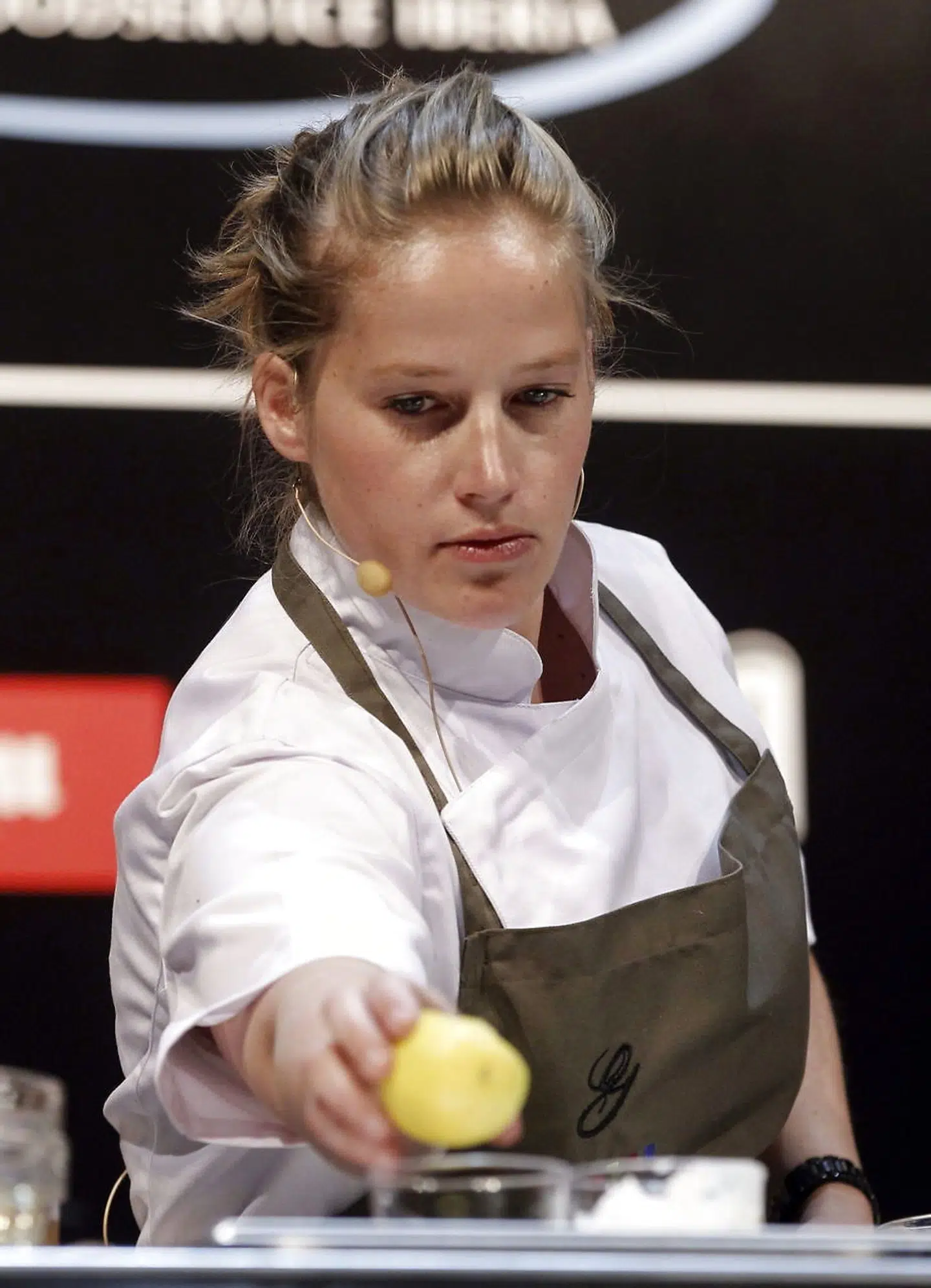 I 2016 vandt Kamilla Seidler titlen som »Latinamerikas bedste kvindelige kok«. Billedet er fra 2014 hvor Seidler deltager i en gastronomisk master class på den 12. International Gastronomy Fair.