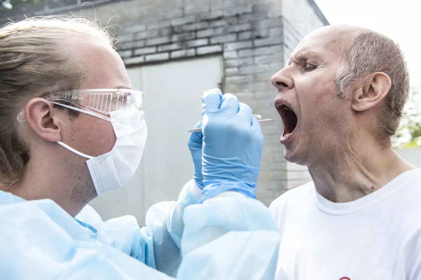 Det er kun de coronatest, der bliver brugt i de offentlige testcentre og i sundhedsvæsenet, som kan screenes for mutationer. (Arkivfoto) Helle Arensbak/Ritzau Scanpix