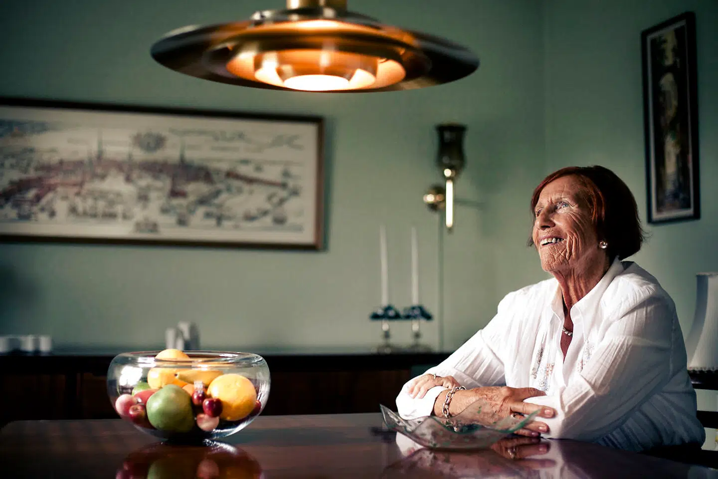 Arkivbillede fra 2014. Af hensyn til corona har Berlingske ikke taget nye billeder af snart 92-årige Ebba Boesen. Hun har boet i Farum i over 60 år, og hun mener, at Peter Brixtofte var en god mand, der behandlede alle lige.