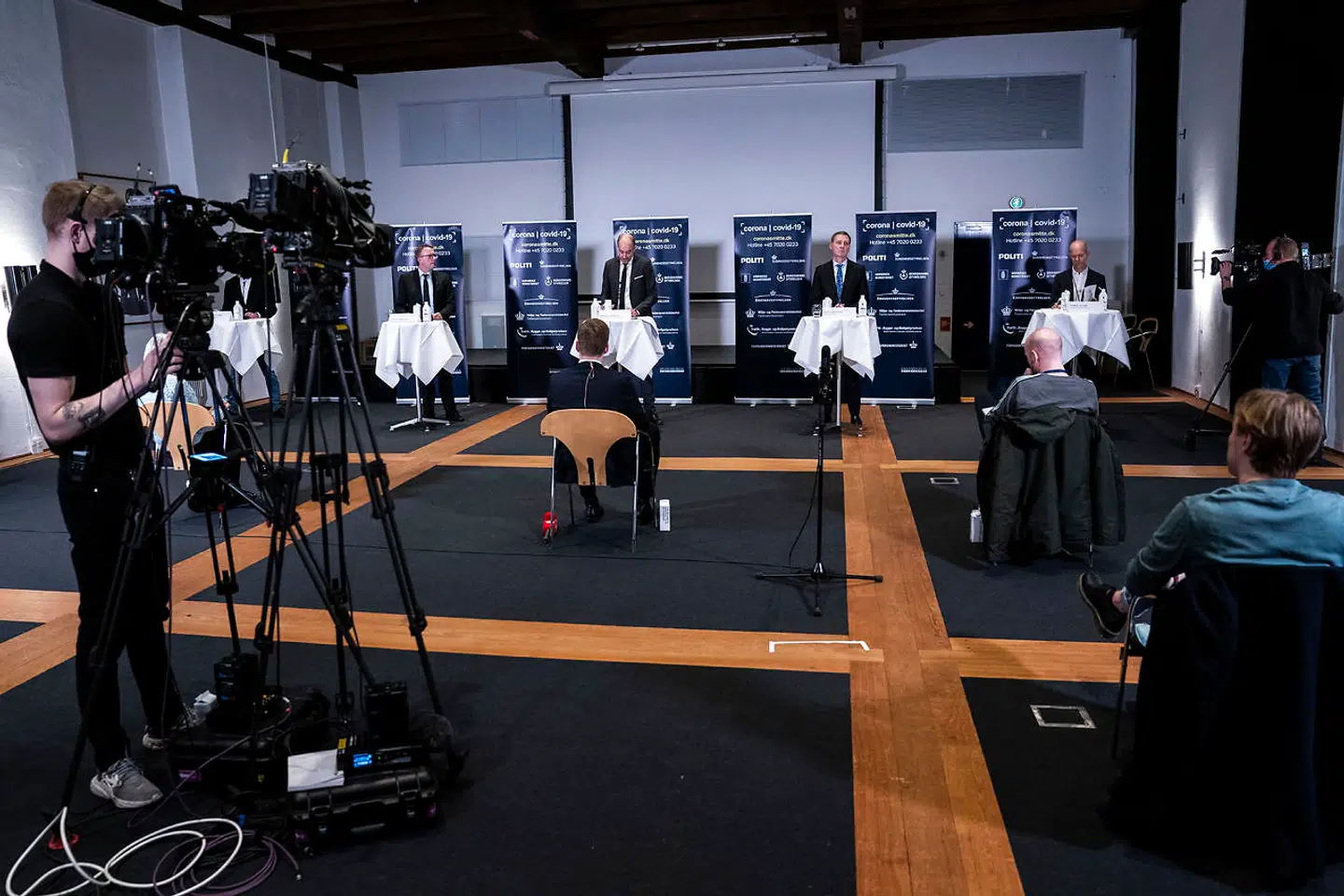 Sundheds- og ældreminister Magnus Heunicke ved pressemødet om forlængelse af coronarestriktioner 13. januar 2021.