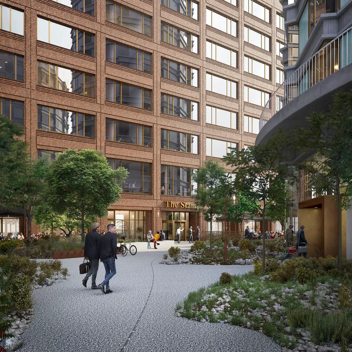 Hotellejligheder og boliger skal ligge side om side i Postbyen. Blandt andet for at sikre liv alle ugens dage.