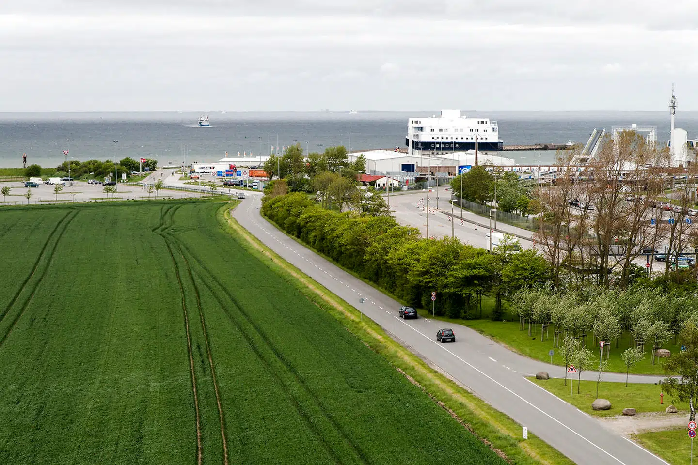 Arkivfoto Rødbyhavn er et af stederne, hvor Danmark har afvist personer ved grænsen.