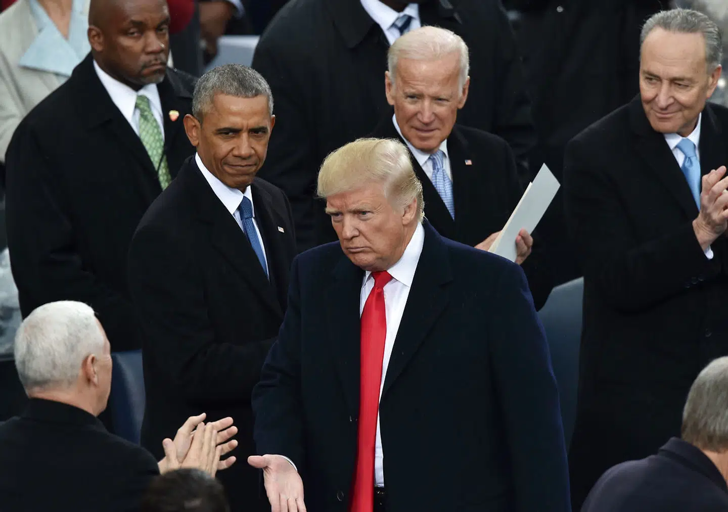 Arkivfoto. Præsident Donald Trump siger, at han ikke vil deltage i indsættelsen af Joe Biden i præsidentembedet. Tidligere præsident Barack Obama deltog ved Trumps indsættelse tilbage i 2016.