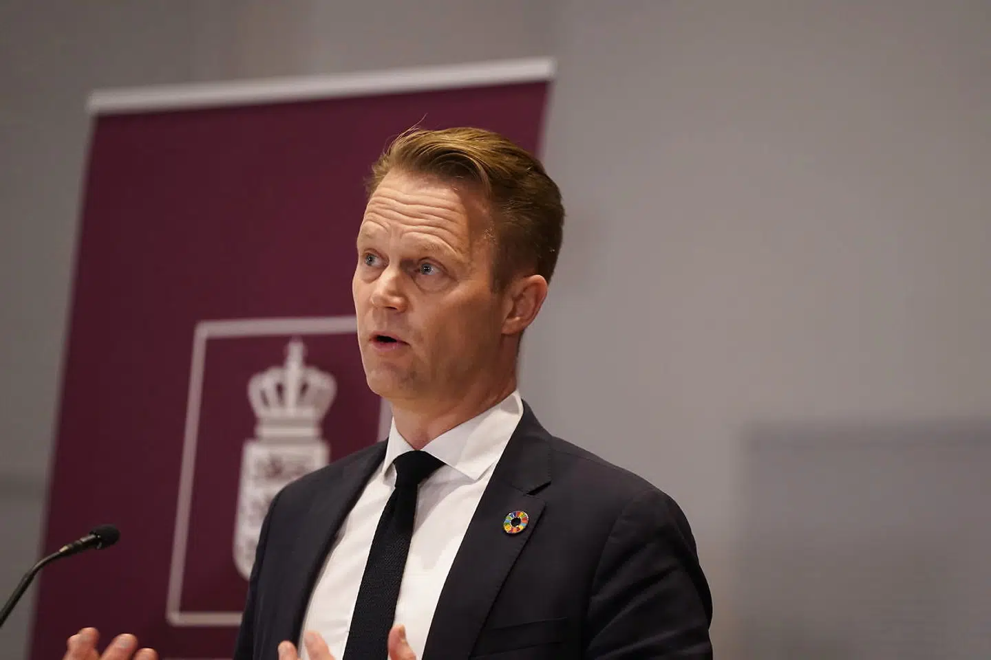 Udenrigsministeriet holder pressemøde om forhøjet Brexit-beredskab i Eigtveds Pakhus fredag den 11. december 2020. Med deltagelse af Minister for Fødevare, landbrug og fiskeri Rasmus Prehn, Udenrigsminister Jeppe Kofod, Skatteminister Morten Bødskov og Udlændinge- og integrationsminister Mattias Tesfaye.