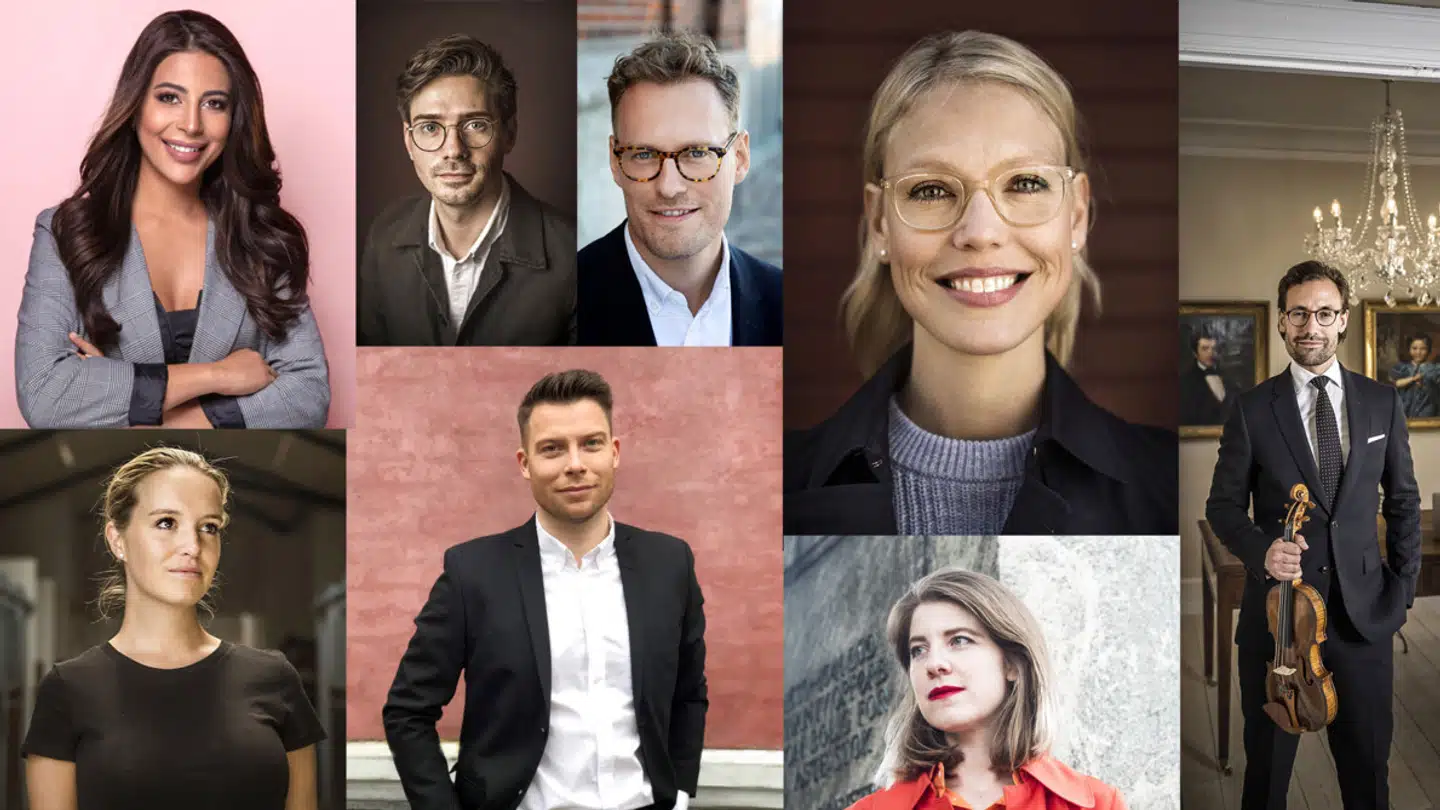 Et udpluk af de talenter, som var med på Berlingskes traditionsrige Talent 100-liste i 2019.