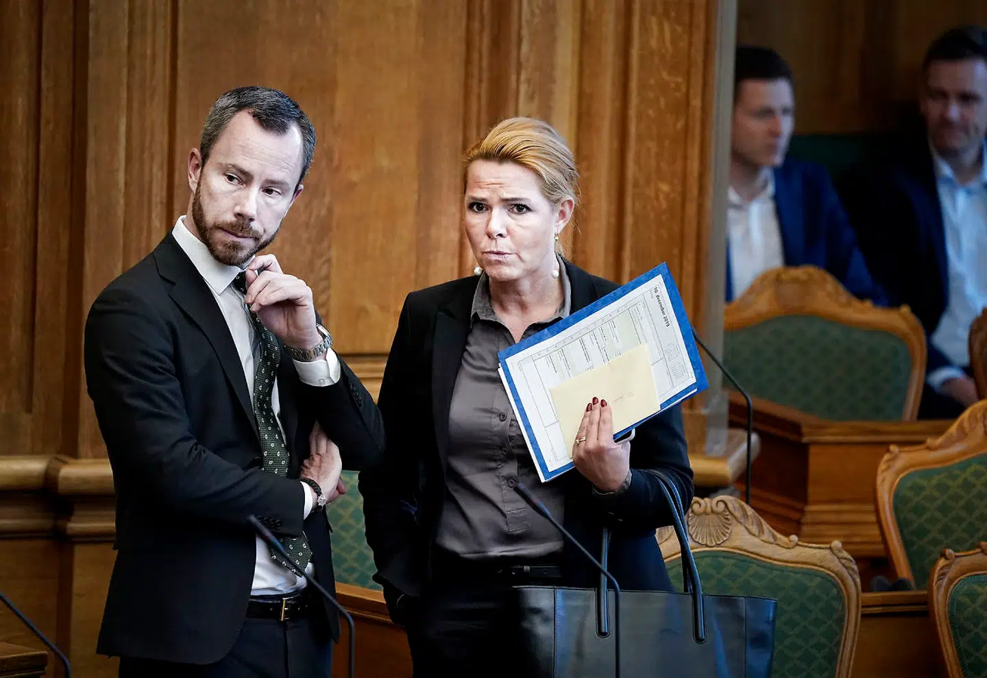 Efter to advokater onsdag har afleveret deres vurdering af grundlaget for at rejse en rigsretssag mod den tidligere udlændinge- og integrationsminister Inger Støjberg (V) til Folketinget vil Venstre nu gøre sin stilling op på et gruppemøde. (Arkivfoto)