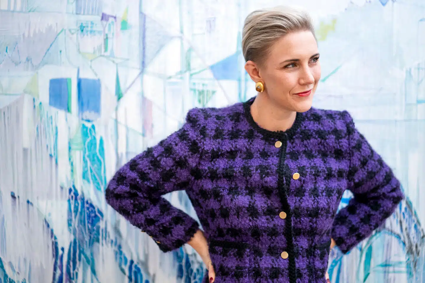 »Jeg tænker faktisk på den første lockdownperiode som den bedste tid, jeg nogensinde har haft med mine børn,« siger stylist Mette Helena Rasmussen, som blandt andet står bag Kunstsalonen.