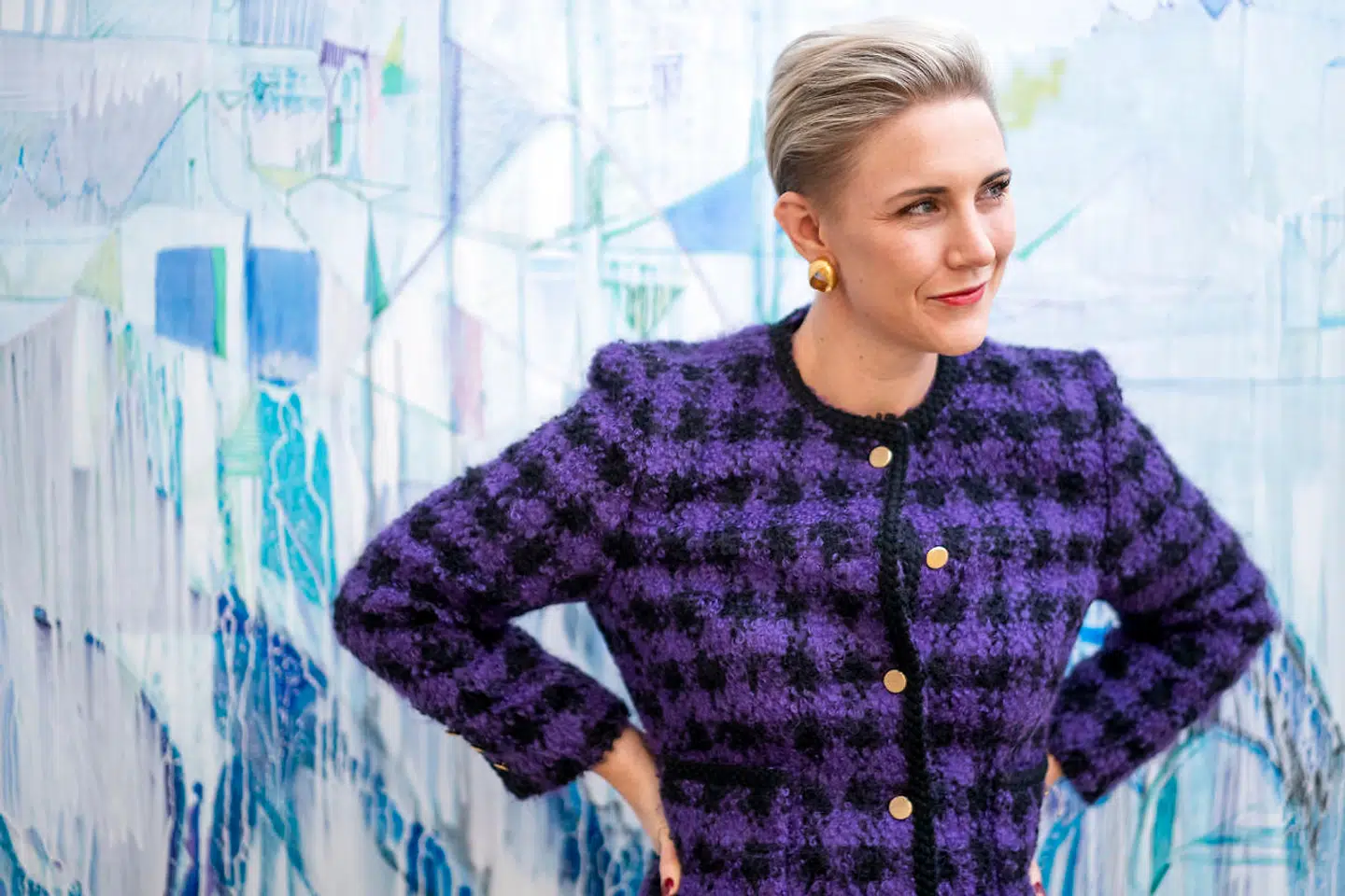 »Jeg tænker faktisk på den første lockdownperiode som den bedste tid, jeg nogensinde har haft med mine børn,« siger stylist Mette Helena Rasmussen, som blandt andet står bag Kunstsalonen.