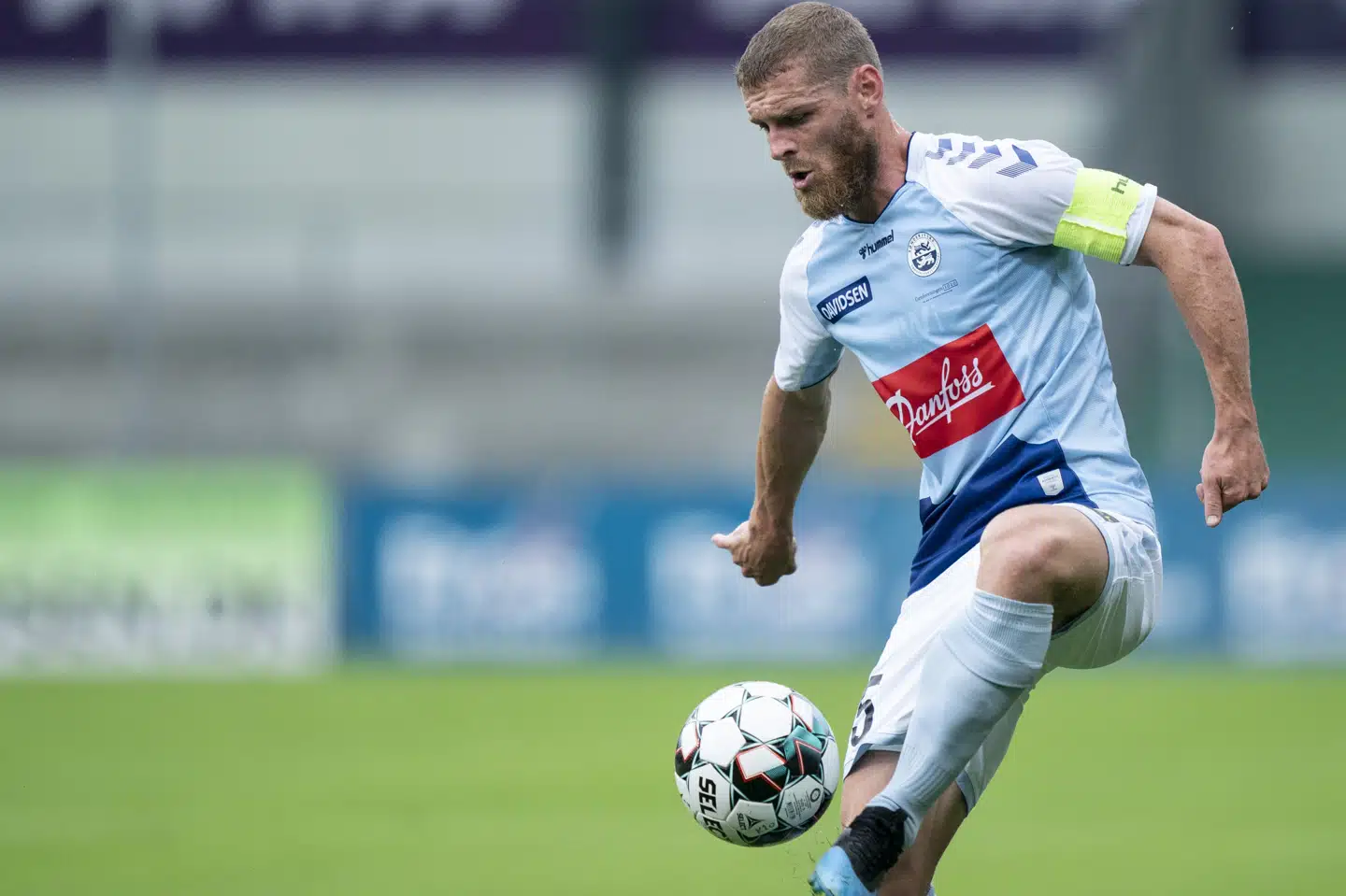 Johan Absalonsen har spillet sin sidste kamp for Sønderjyske. (Arkivfoto) Claus Fisker/Ritzau Scanpix