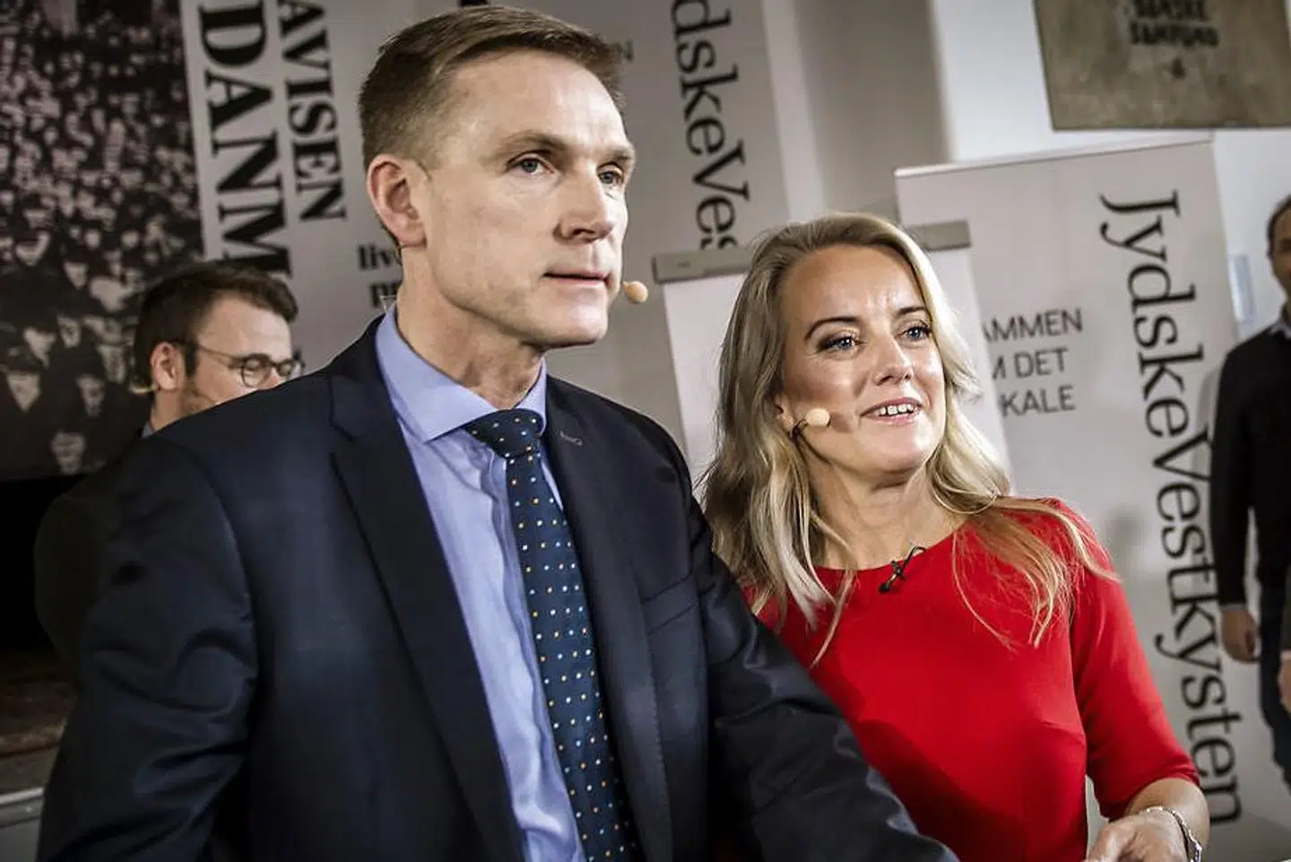 Er der to i dansk politik, der står bag Venstres næstformand, Inger Støjberg, så er det Dansk Folkepartis formand, Kristian Thulesen Dahl, og Nye Borgerliges formand, Pernille Vermund. Arkivfoto: Thomas Lekfeldt