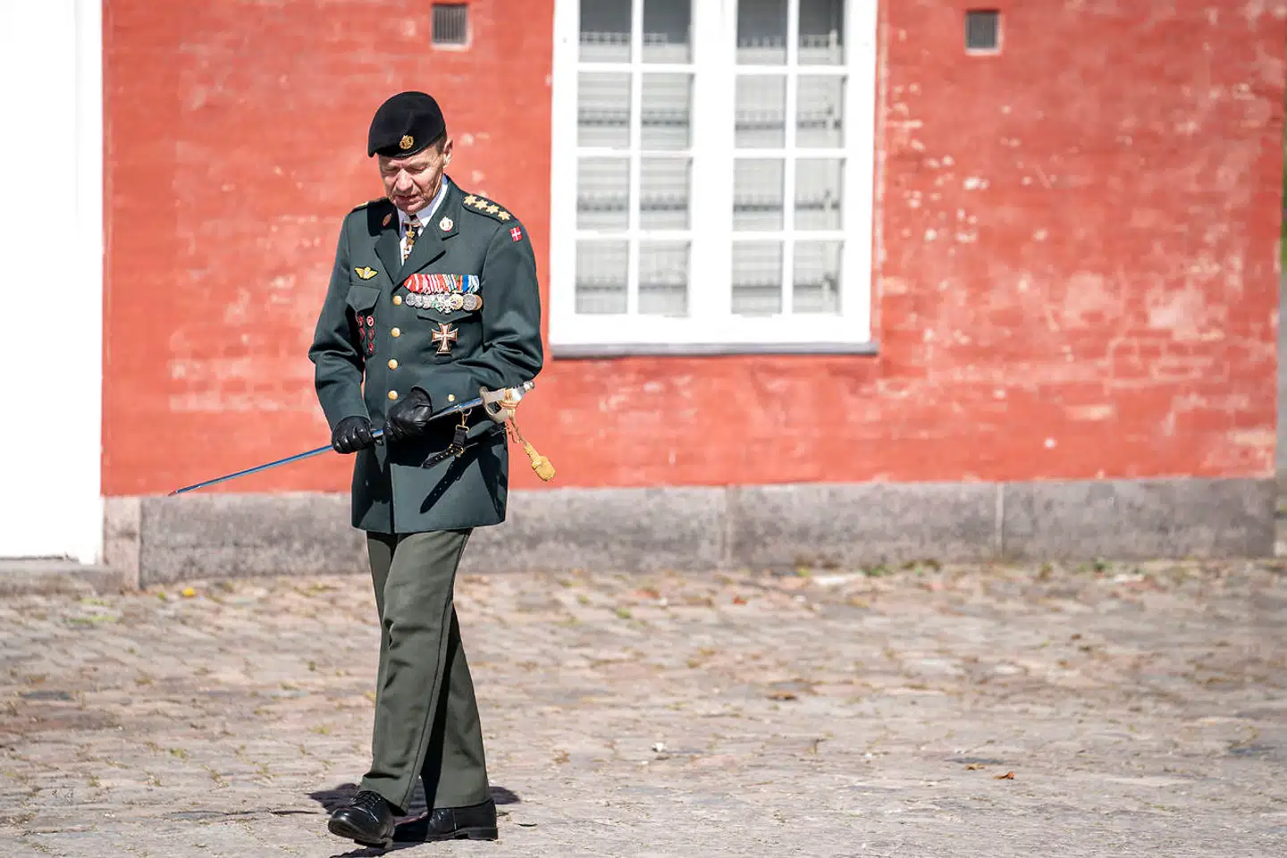 Forsvarschef Bjørn Bisserup gik i oktober på pension et år før tid, men han tiltræder nu en stilling som rådgiver i stort dansk konsulentfirma. Arkivfoto: Niels Christian Vilmann/Ritzau Scanpix
