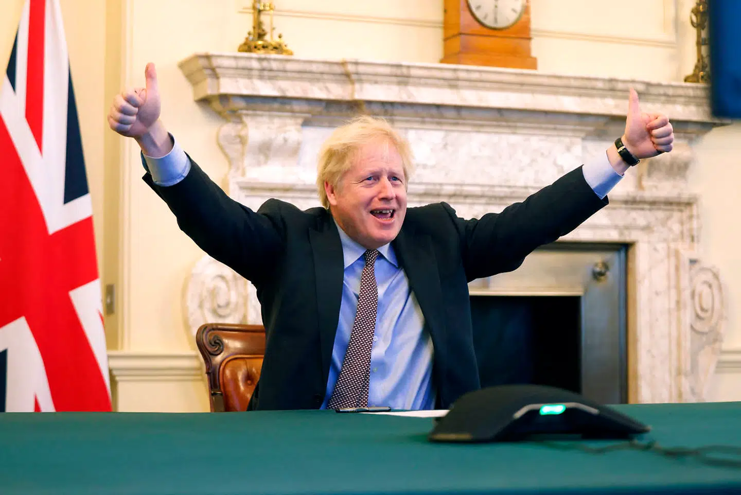 Storbritanniens premierminister, Boris Johnson, da Brexit-aftalen kom i hus 24. december. Han understreger, at selvom briterne »har taget kontrol over egen skæbne og egne love«, er Storbritannien stadigvæk tæt knyttet til Europa kulturelt, historisk og strategisk.