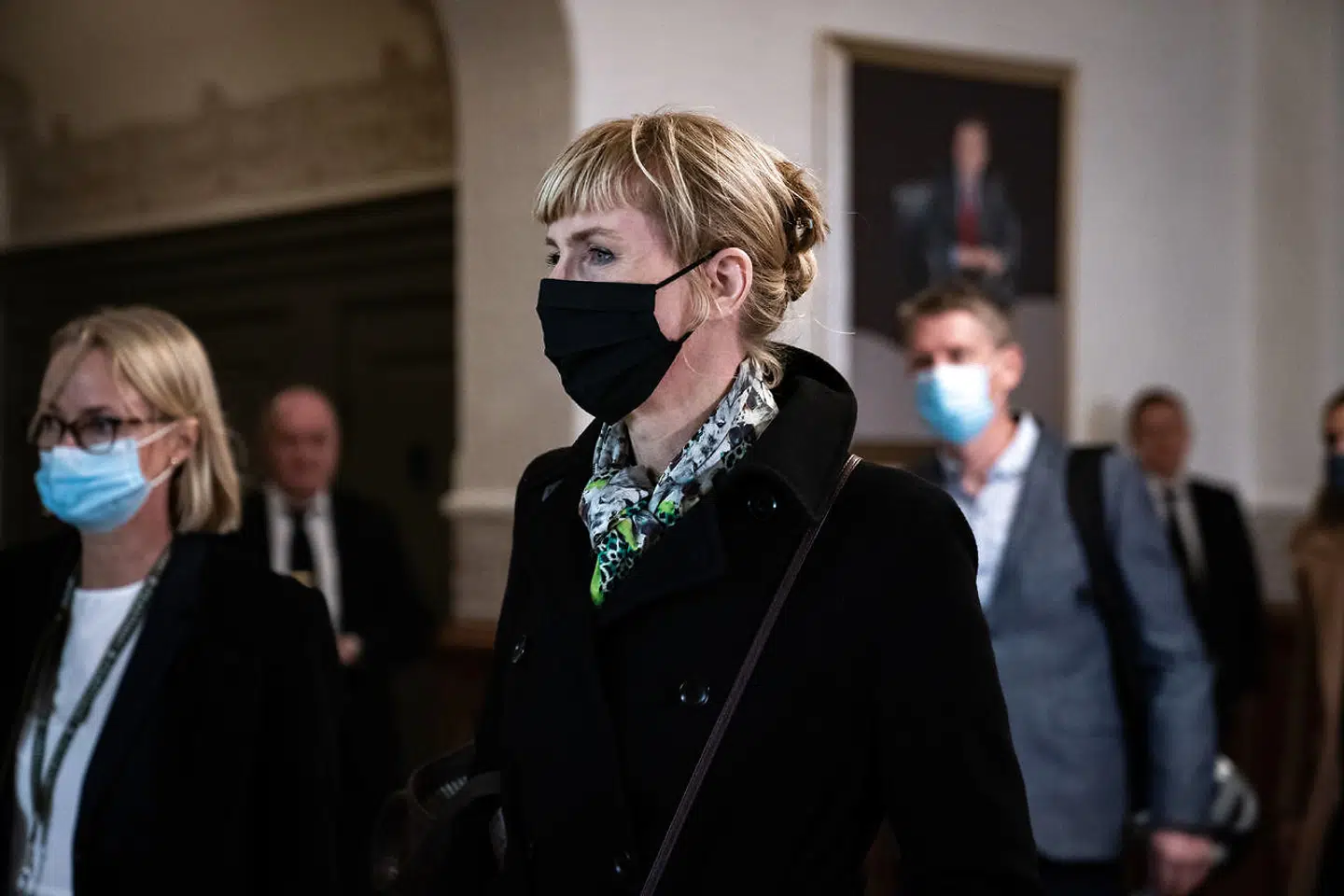 Tyra Grove Kruse, der er afdelingschef i Statens Serum Institut, fortæller nu, at der ikke er beviser for, at en vaccine ikke virker mod den nye mutation. Billedet er fra november.