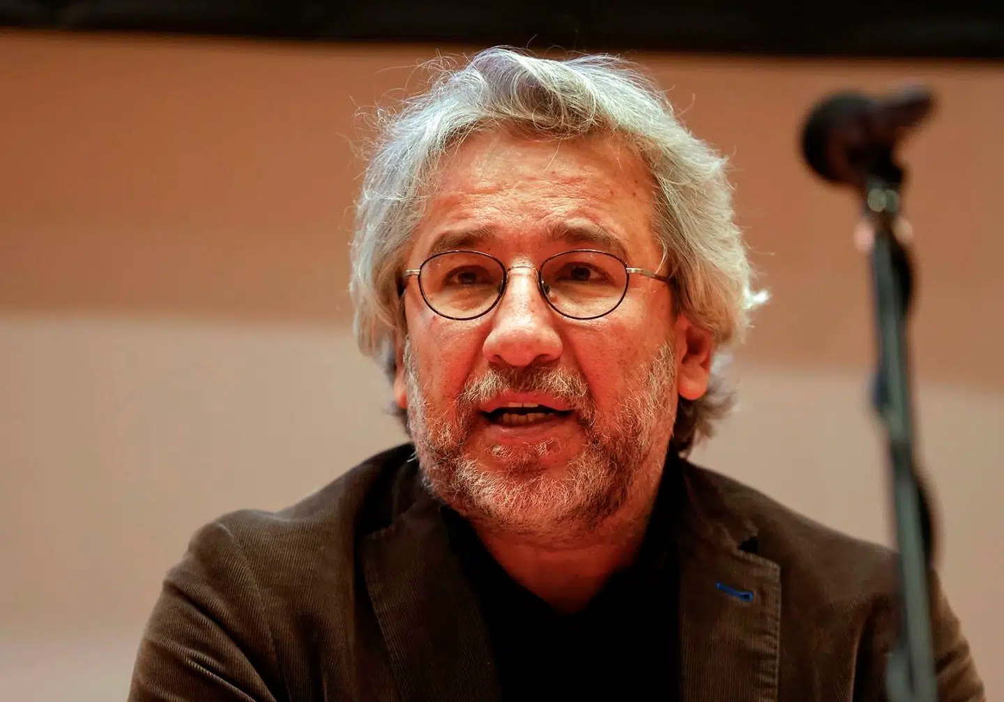 Arkivfoto. Tyrkisk journalist og tidligere chefredaktør Can Dündar.