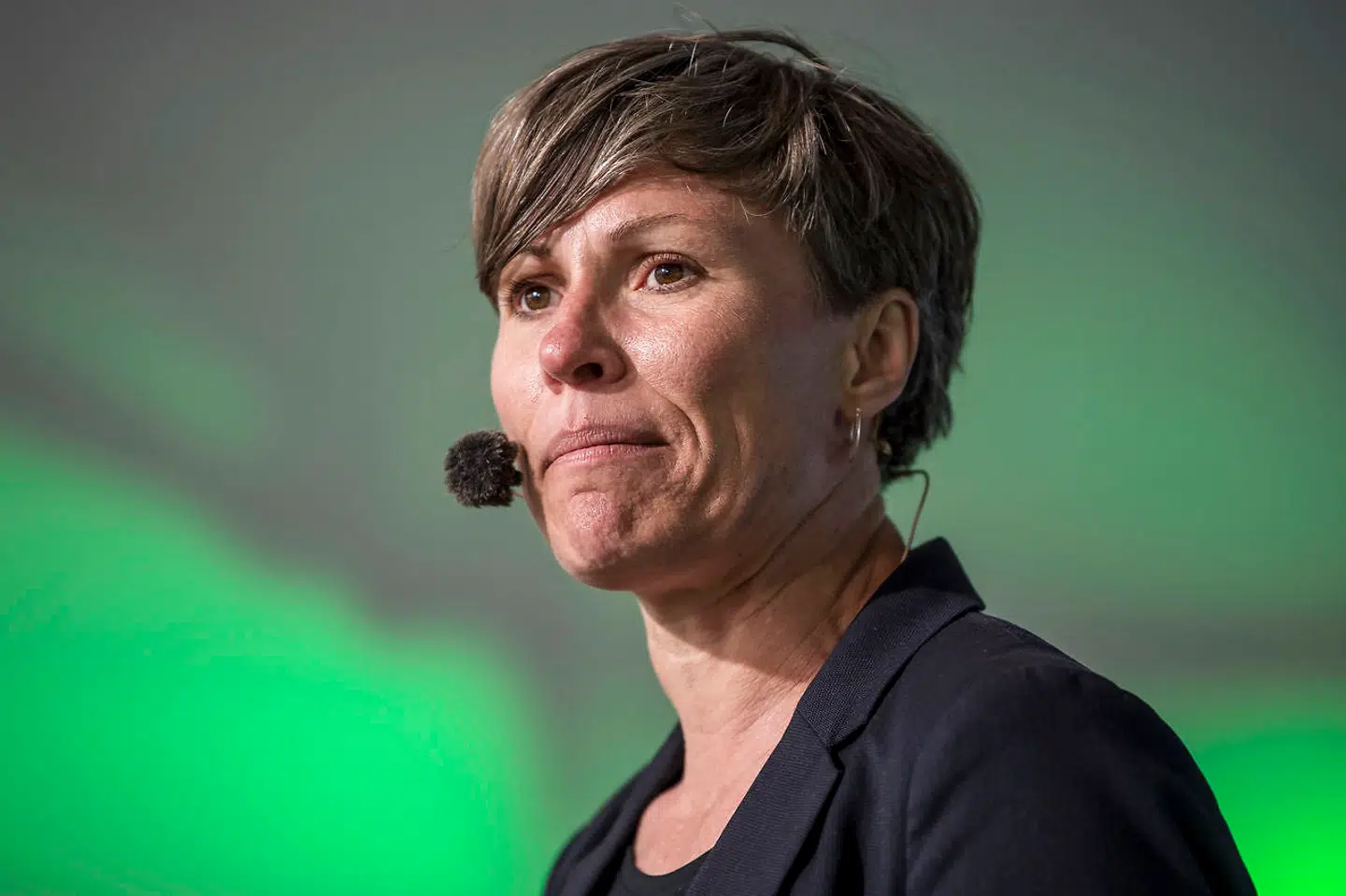 Bornholms borgmester, Winni Aakermann Grosbøll (S), er dybt bekymret over, at Sverige nu har stoppet transitforbindelsen over Ystad til Bornholm. Arkivfoto: Mads Claus Rasmussen/Ritzau Scanpix