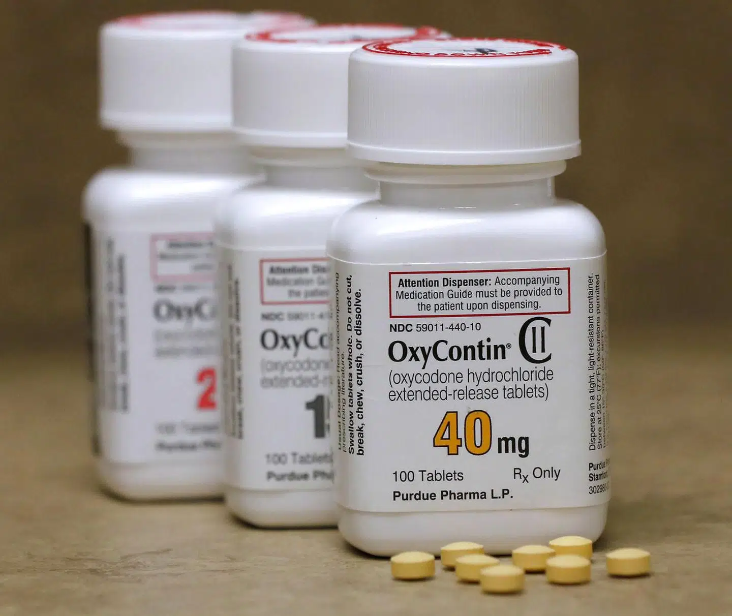 Amerikanske læger har udskrevet flere milliarder recepter på smertestillende midler som OxyContin.