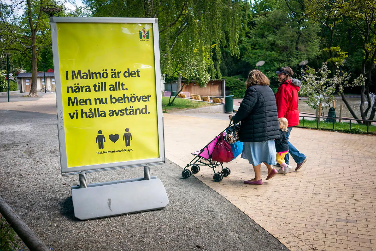 Arkivfoto. Sverige lukker.