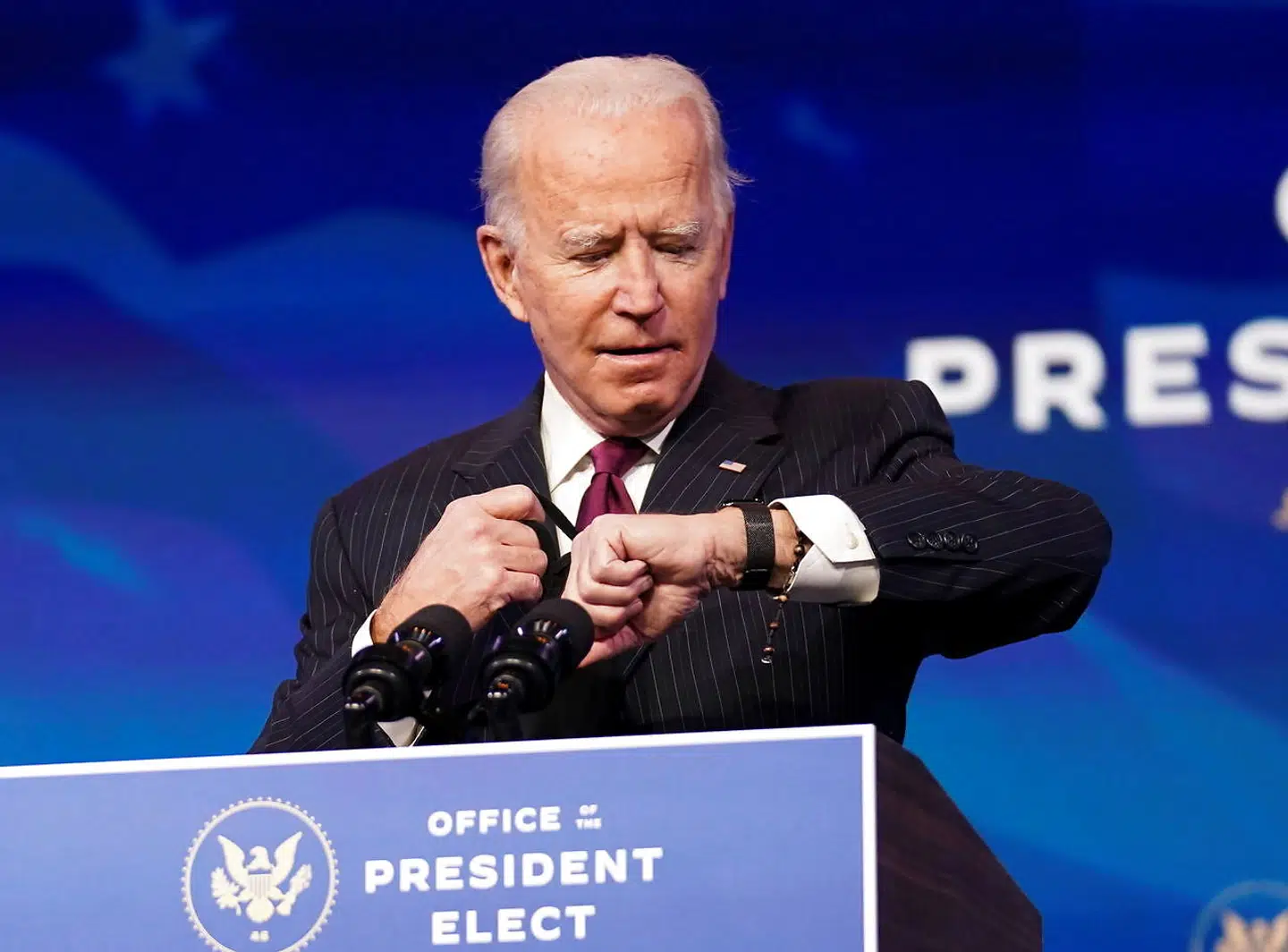 Den kommende amerikanske præsident Joe Biden.