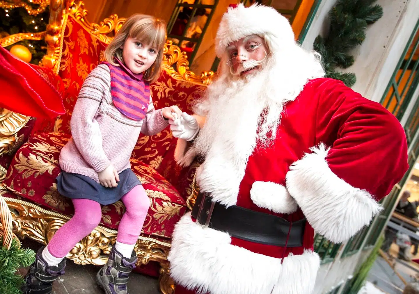 Julemanden får i år hård konkurrence af A. P. Møller - Mærsks topchef, Søren Skou, som denne jul transporter ekstraordinært mange julegaver fra Kina til resten af verden. Arkivfoto: Kim Haugaard/Ritzau Scanpix