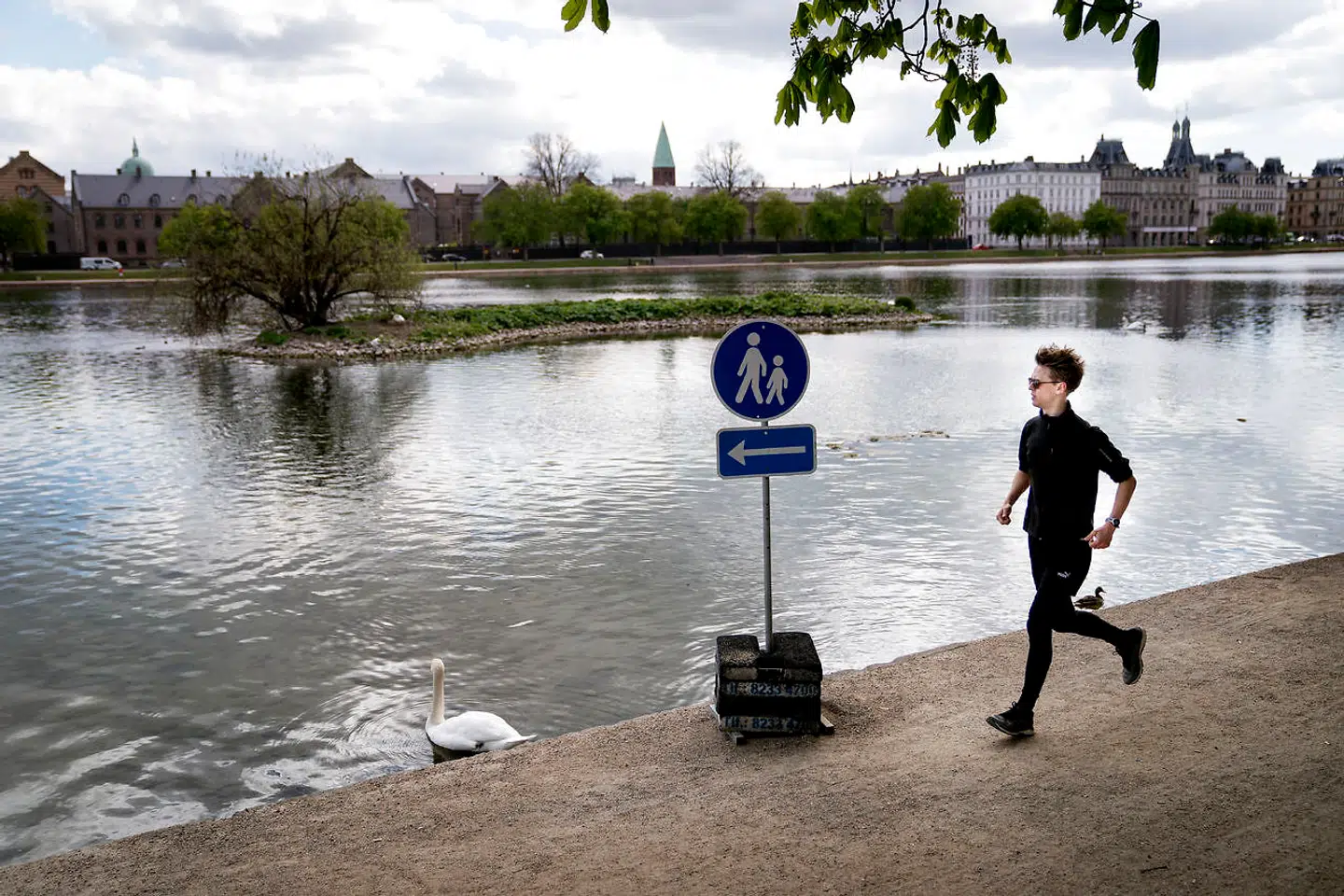 Den første omgang af enretning ved Søerne i København var i foråret 2020. Nu er det tilbage igen.