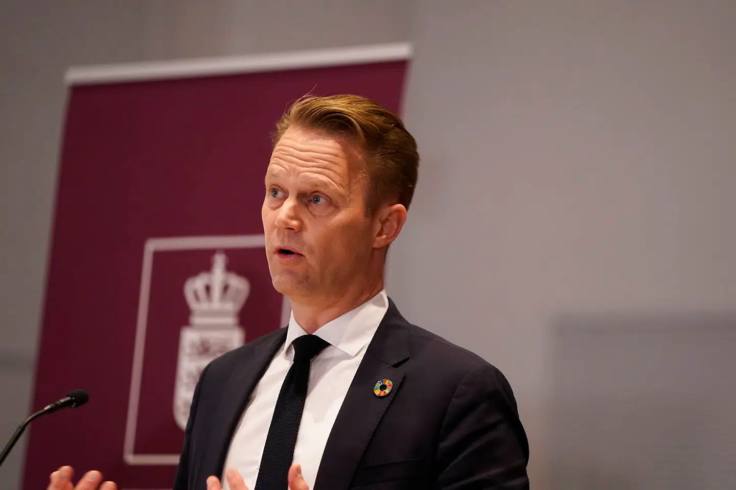 Udenrigsministeriet holder pressemøde om forhøjet Brexit-beredskab i Eigtveds Pakhus fredag den 11. december 2020.