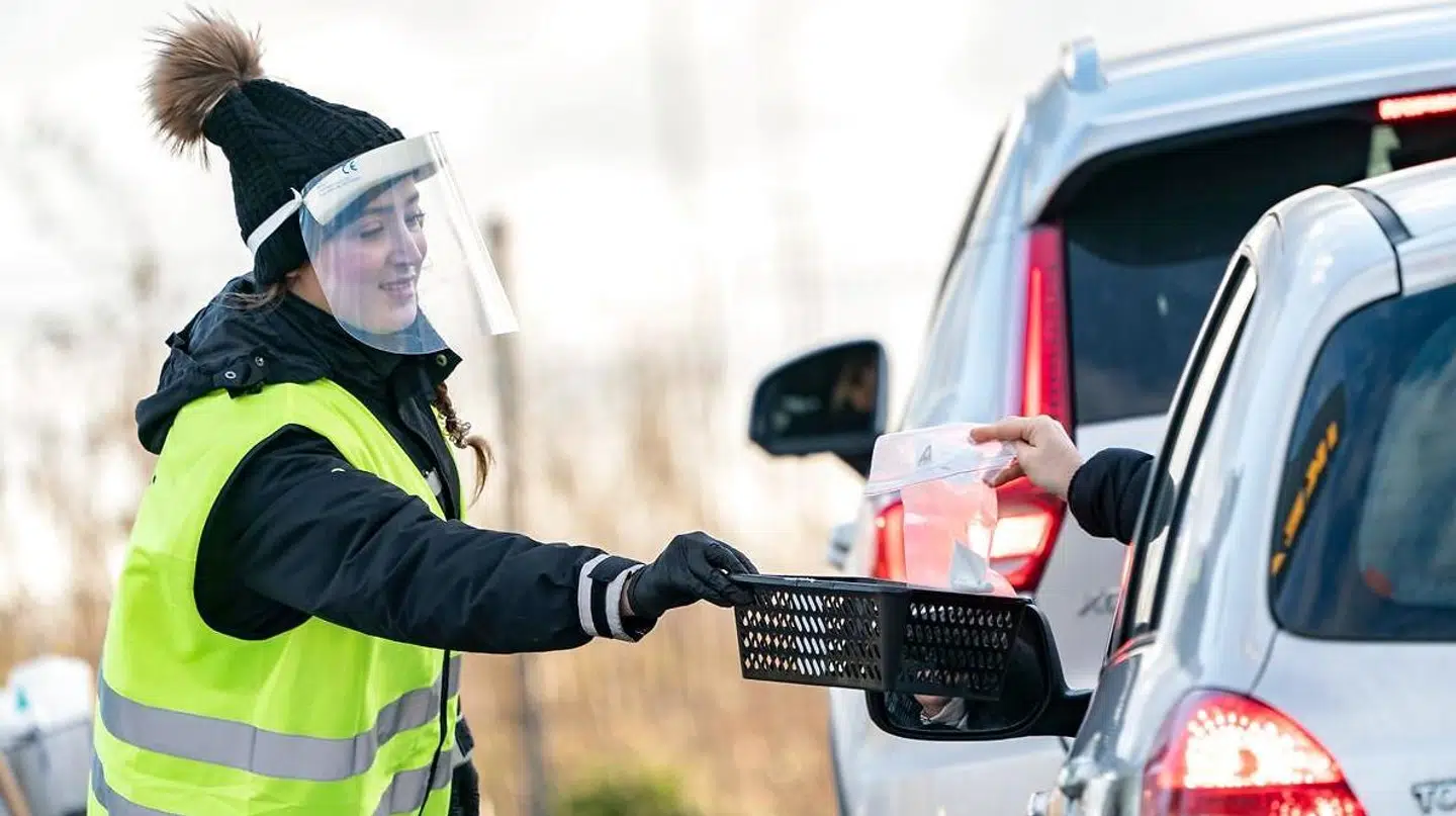 Omkring 3,6 millioner danskere er nu testet for covid-19. Arkivfoto: Johan Nilsson/TT/Ritzau Scanpix
