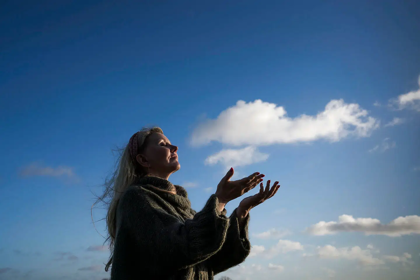 »De mennesker jeg kender, der har størst balance i deres liv og den dybeste glæde, de har troen tilfælles. Det kan være troen på sig selv og eget potentiale.«