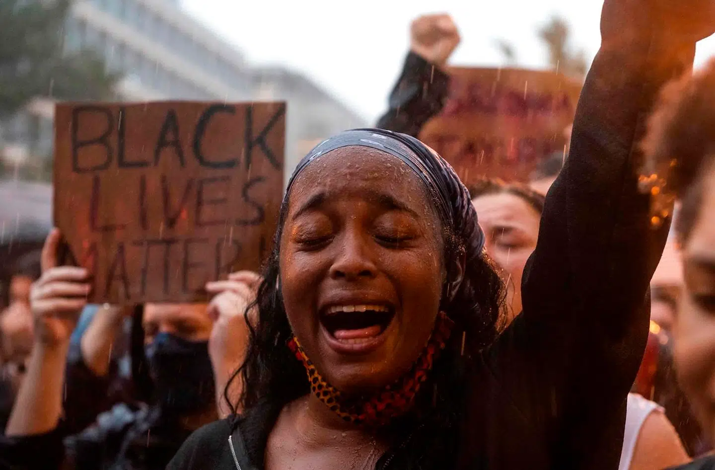 Black Lives Matter-bevægelsen er nummer et på ArtReviews 2020-liste over de 100 mest magtfulde i den globale kunstverden. Billedet er fra en demonstration ved Det Hvide Hus i Washington, D.C. 5. juni 2020.