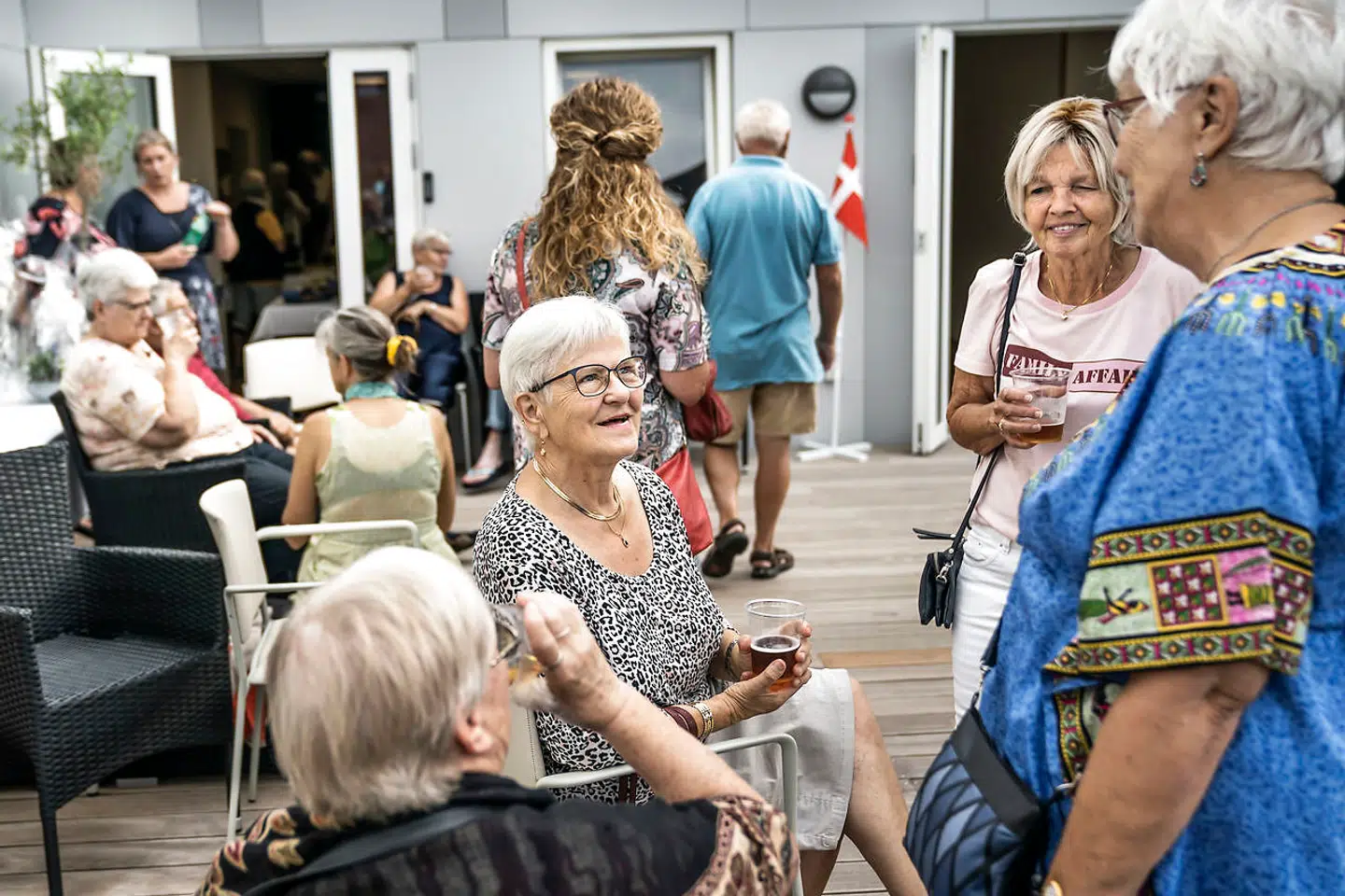 I tre af landets kommuner får man i en stor forsøgsordning mulighed for at sløjfe det frie valg for ældre, viser dokumenter. Billedet er fra åbningen af privat plejehjem i Frederikssund.