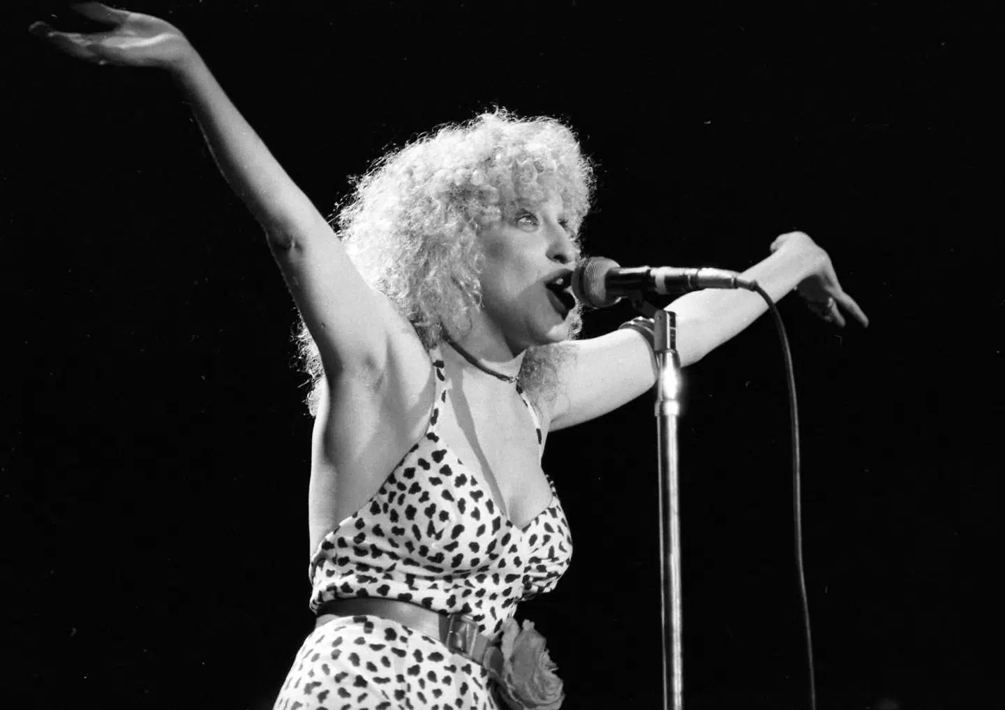 Bette Midler optrådte 1978 i Tivoli, København.