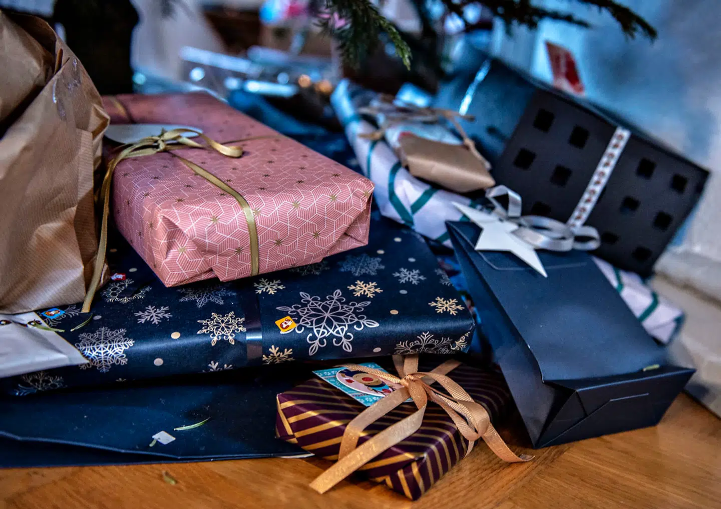 Arkivfoto: Rekordmange børnefamilier har i år søgt om julehjælp hos Dansk Folkehjælp til blandt andet julemad og julegaver.