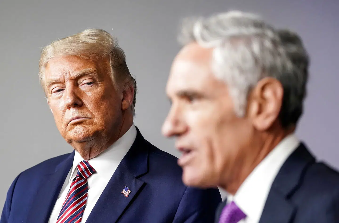 Inden han blev Trumps coronarådgiver, arbejdede Scott Atlas som sundhedspolitisk rådgiver hos den konservative tænketank Hoover Institute.REUTERS/Kevin Lamarque/File Photo