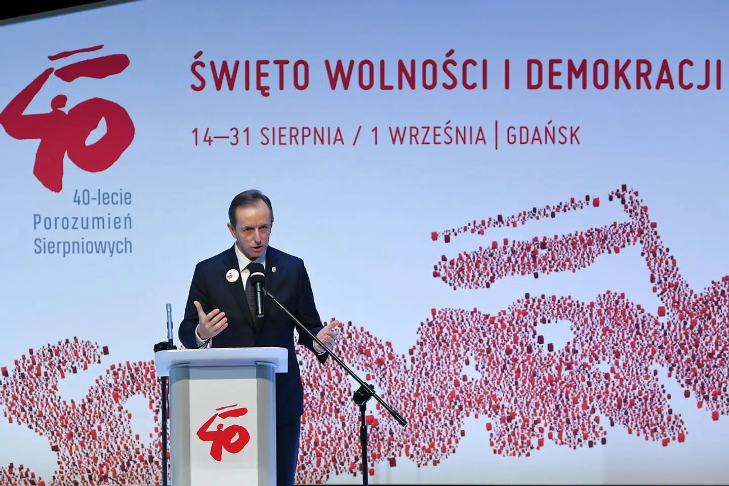 Arkivfoto. På billedet ses Tomasz Grodzki, formanden for Polens senat.