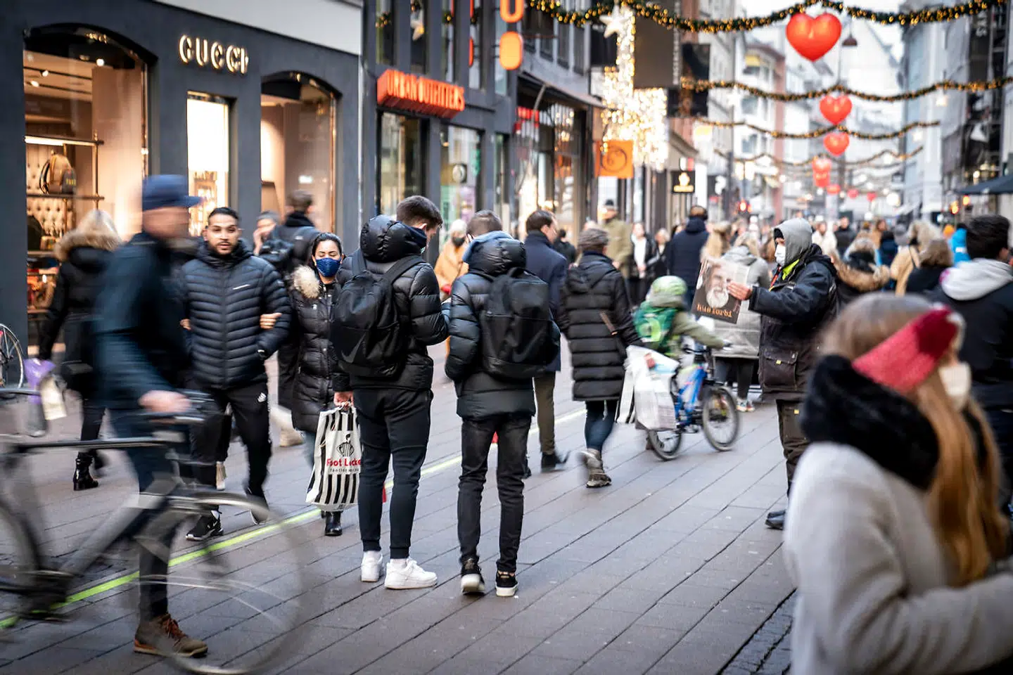 Black Friday på Strøget i København, fredag den 27. november 2020.. (Foto: Mads Claus Rasmussen/Ritzau Scanpix)