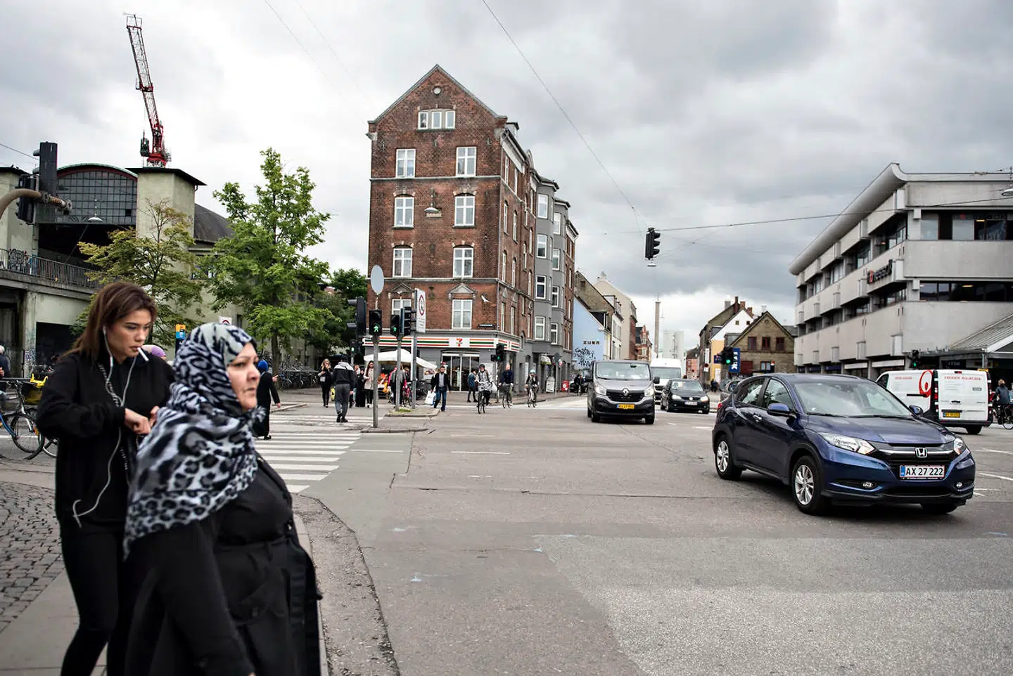 Demonstranterne vil komme ind ad tre indfaldsveje til København. En af dem er Frederikssundsvej i det nordvestlige København.