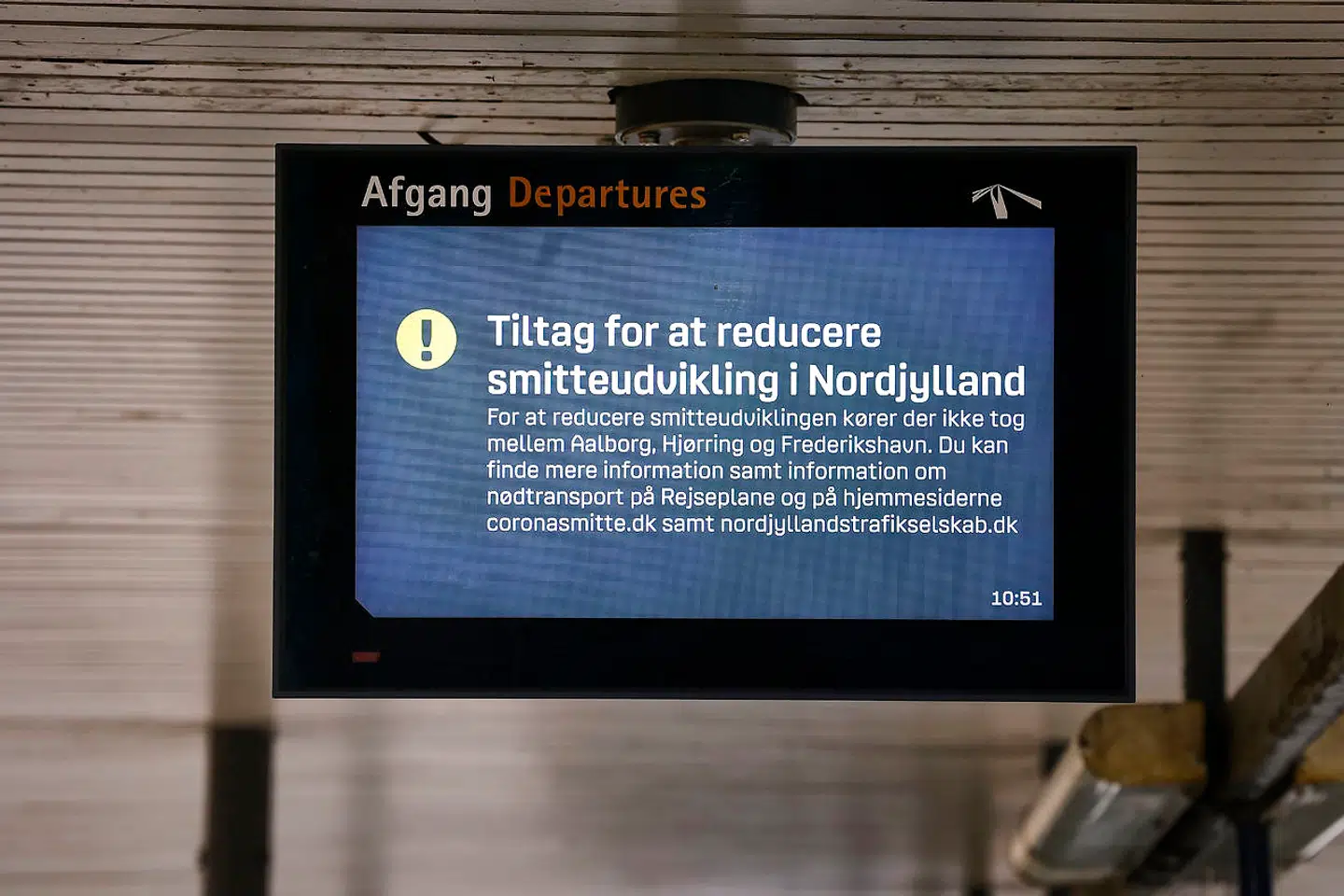 Brønderslev mandag 9. november 2020. Alle borgere i syv nordjyske kommuner blev ramt af særlige restriktioner, der skulle gælde frem til 3. december.