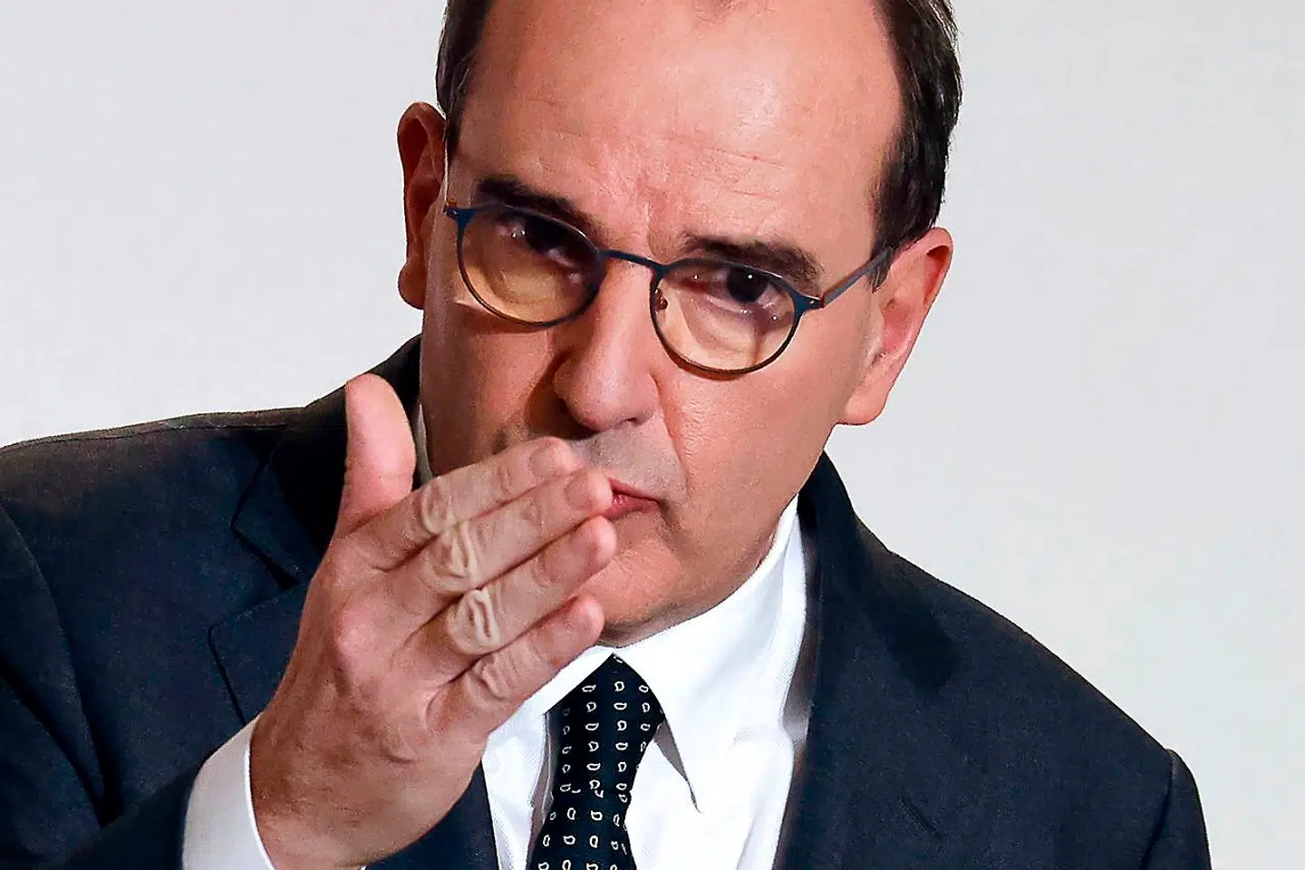 Arkivfoto: Den markante vaccineskepsis i Frankrig bekymrer blandt andre indenrigsminister Jean Castex.