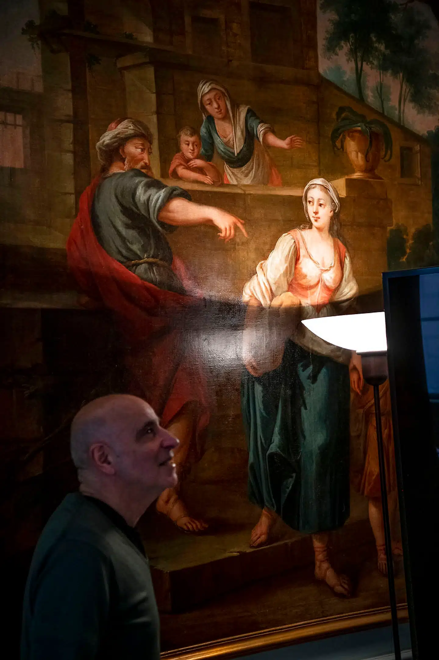 Bibelsk scene fra Strandgade 6.