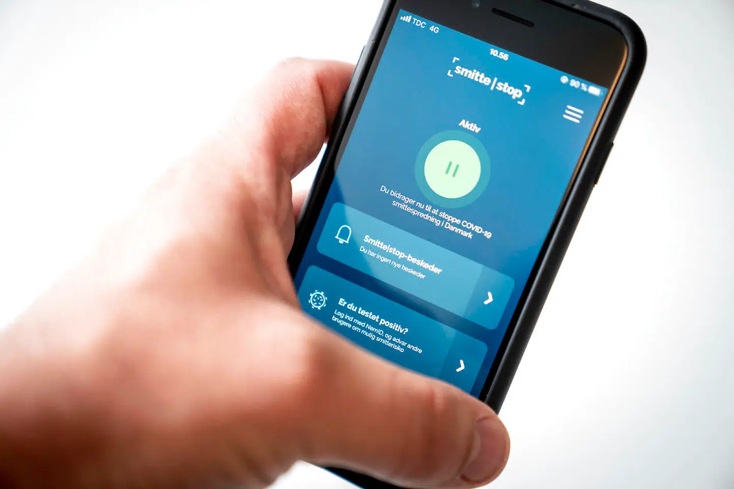 Arkivfoto. Favreskov Kommune opfordrer nu deres medarbejdere til at slukke for smittestop-app, når de er på arbejde.