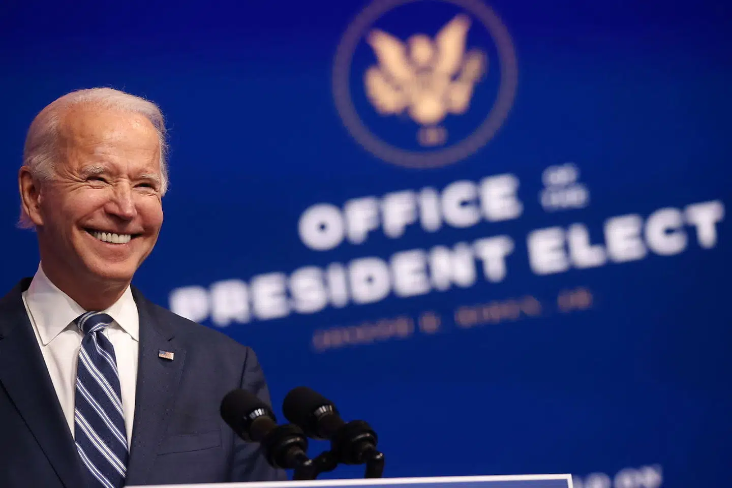 Arkivfoto. Joe Biden vinder Georgia, skriver flere amerikanske medier.